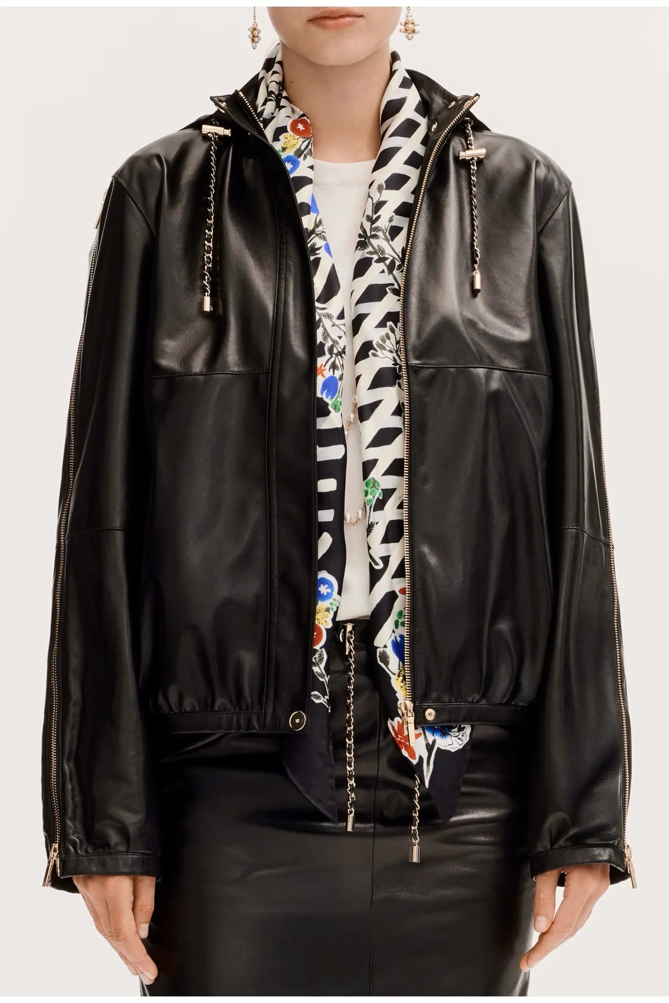 Women's Leather Jackets And Sheepskin Coats CHANEL 18403492