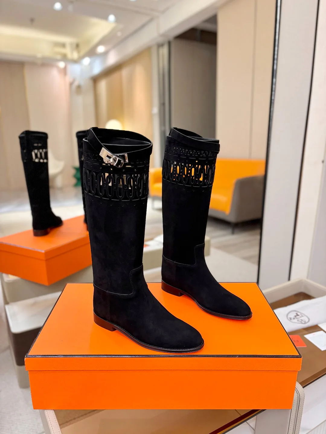Women's Boots HERMES 18521308
