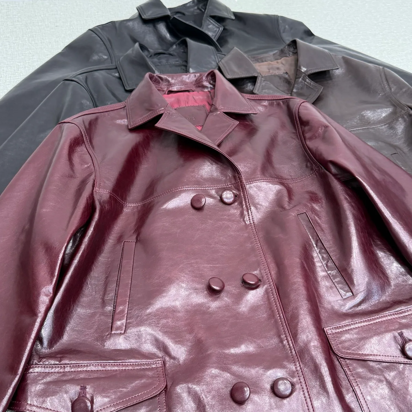 Women's Leather Jackets And Sheepskin Coats PRADA 18090503
