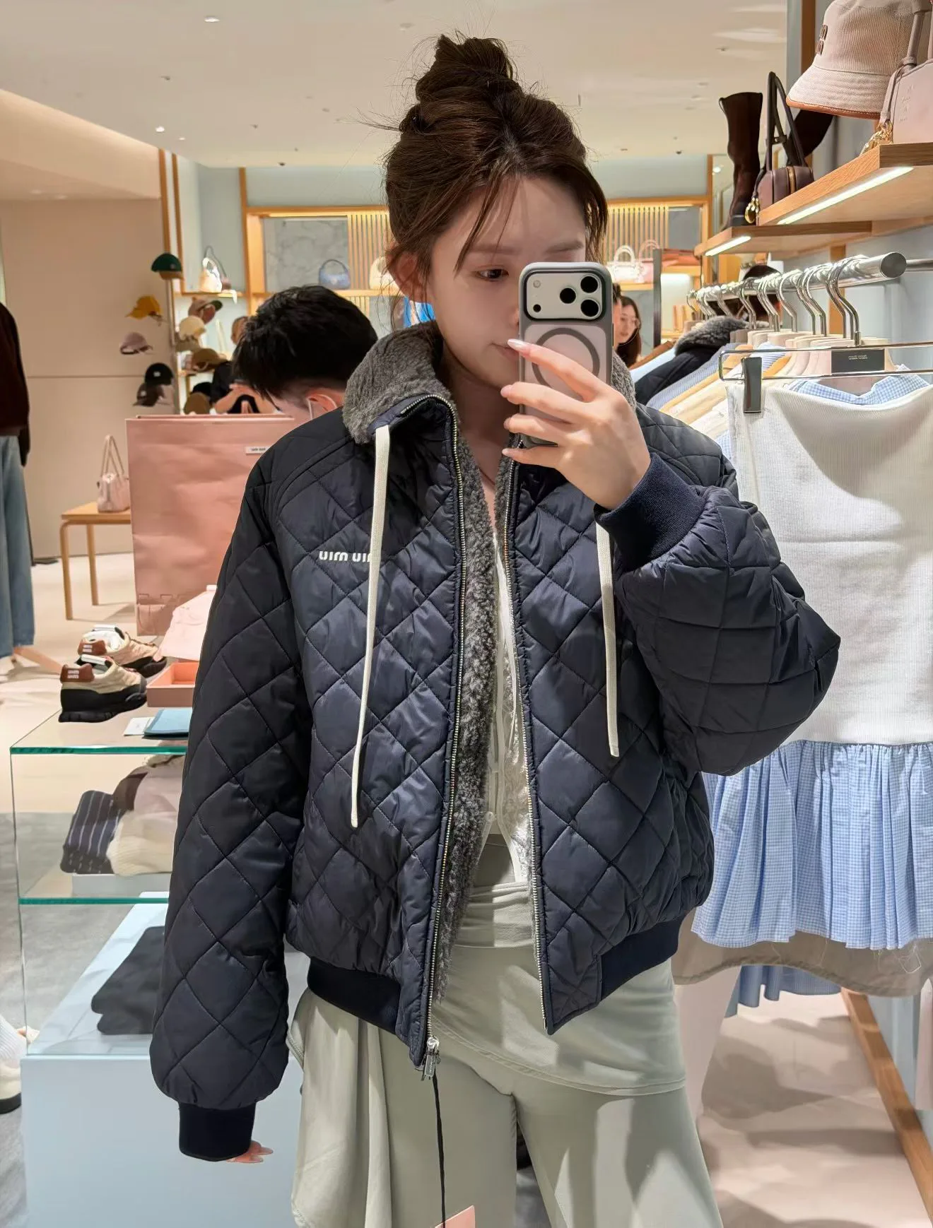 Women's Jackets And Down Jackets MIU MIU 18044074