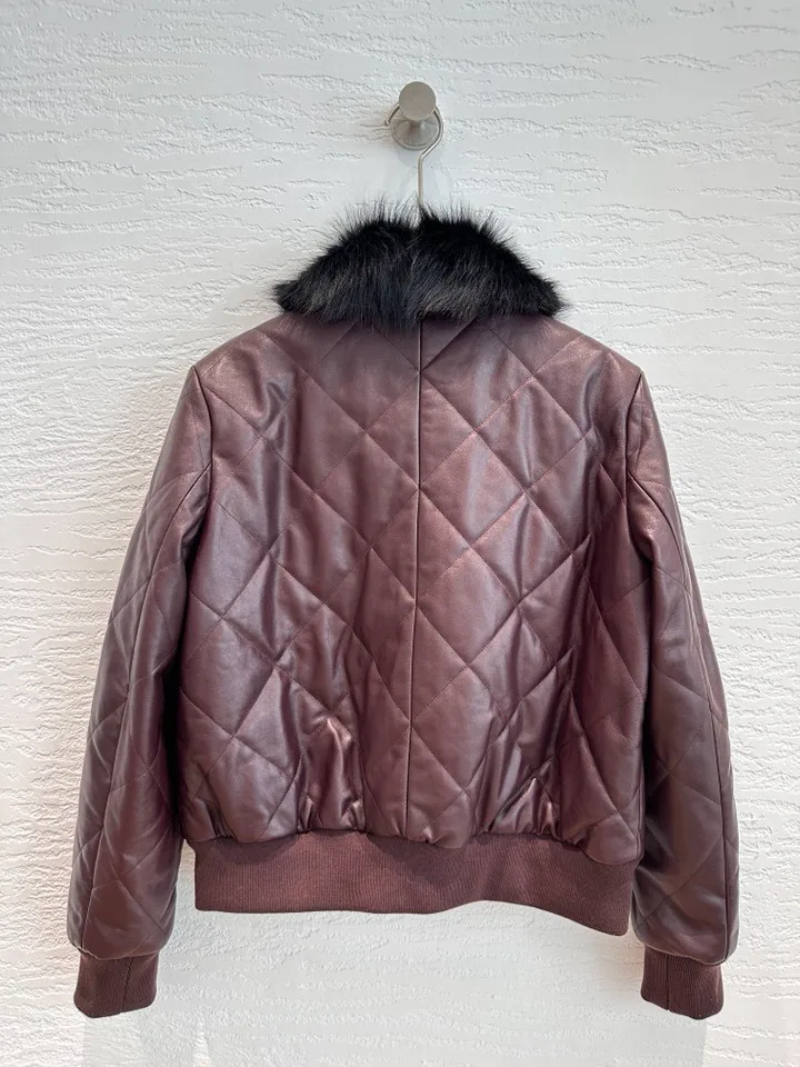 Women's Leather Jackets And Sheepskin Coats CHANEL 18417966