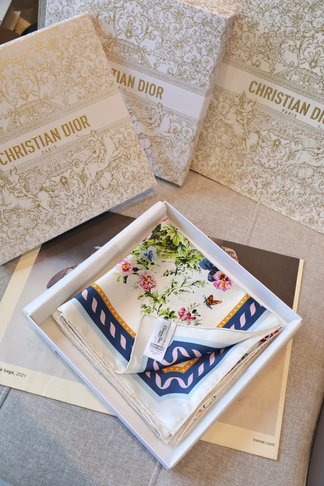 Silk Scarves CHRISTIAN DIOR 18093407