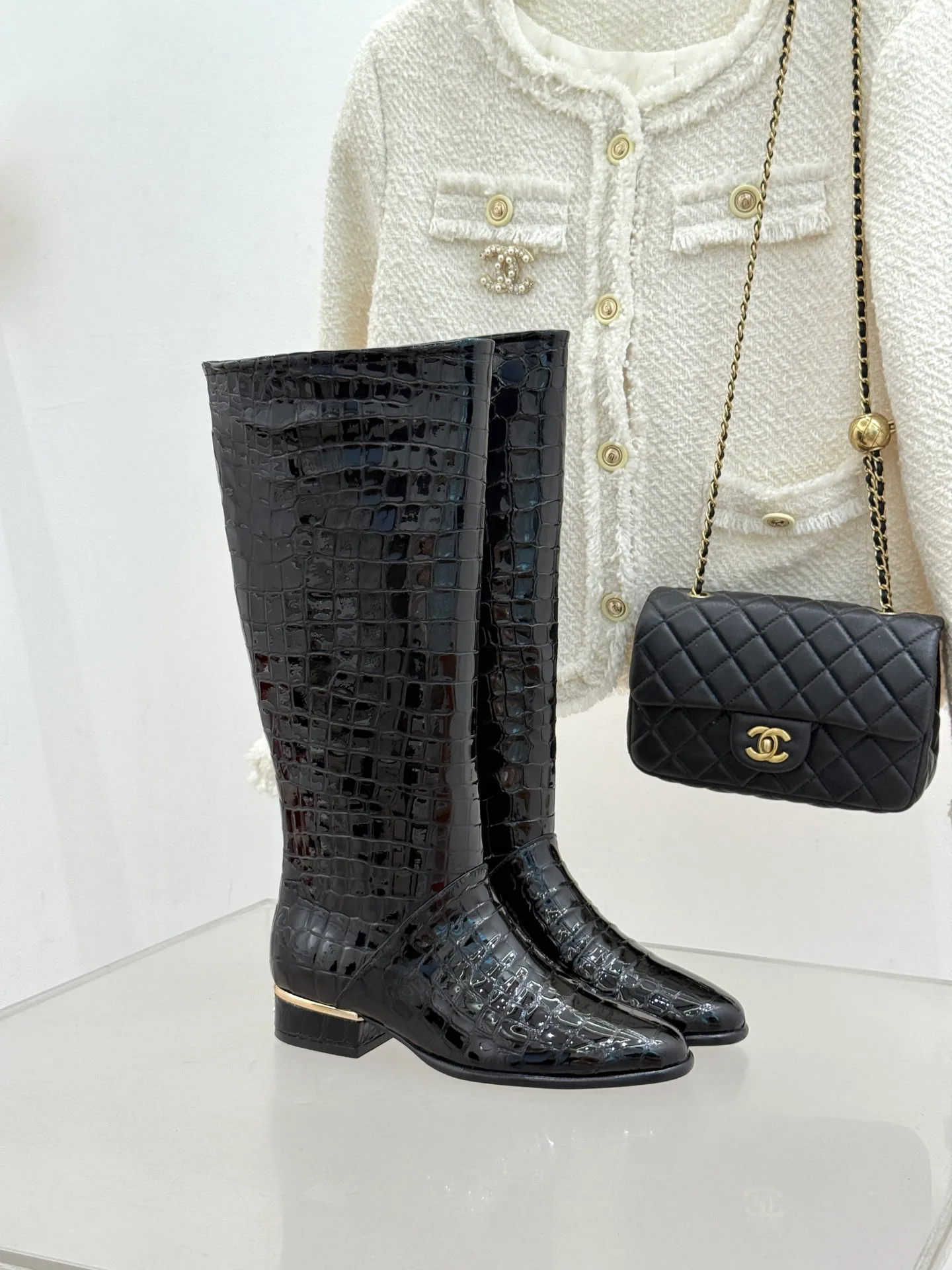 Women's Boots CHANEL 17303733