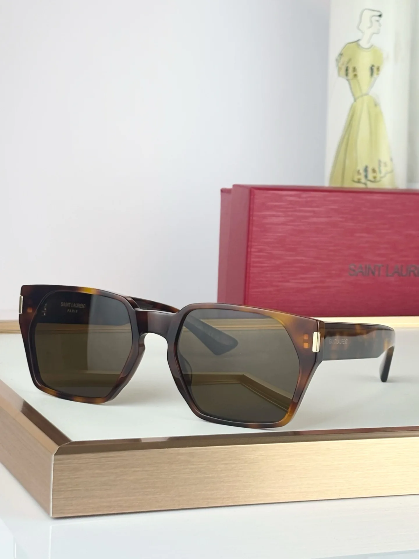Glasses SAINT LAURENT 18118406