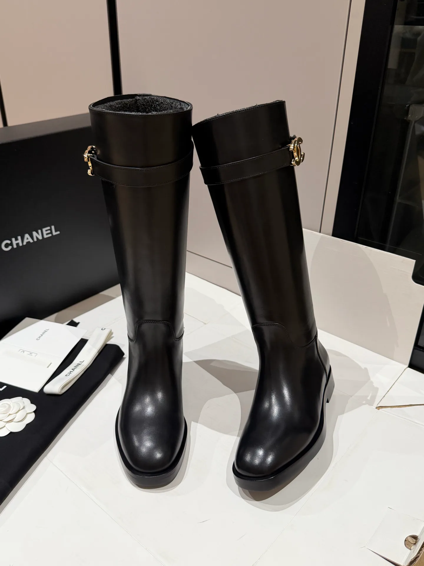 Women's Boots CHANEL 18405799