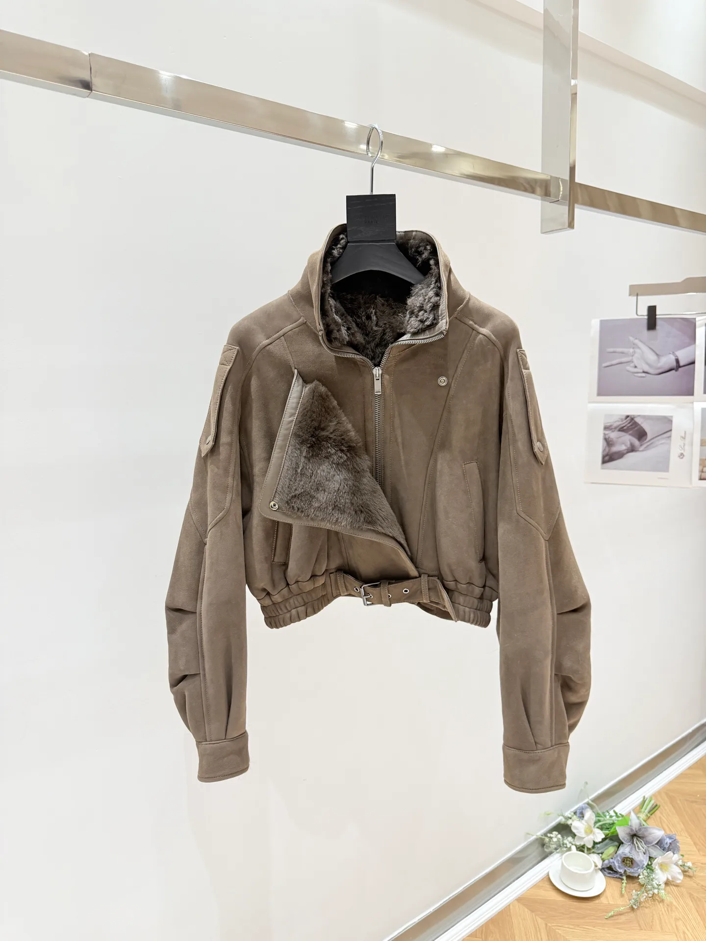 Women's Leather Jackets And Sheepskin Coats SAINT LAURENT 18446619