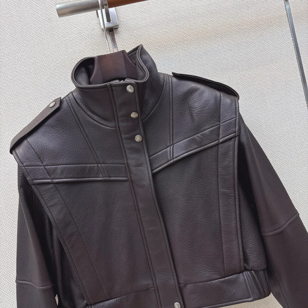 Women's Leather Jackets And Sheepskin Coats SAINT LAURENT 18094456