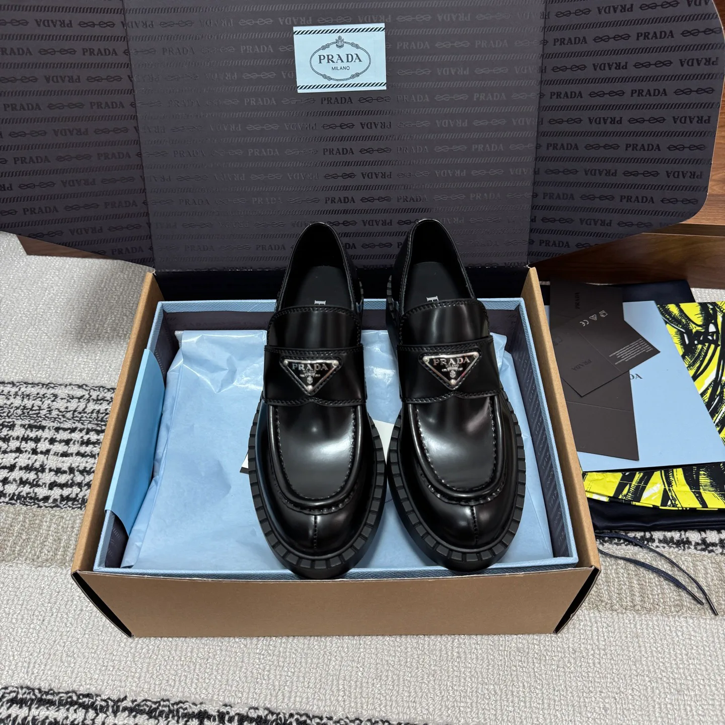 Women's Loafers And Moccasins PRADA 18083784
