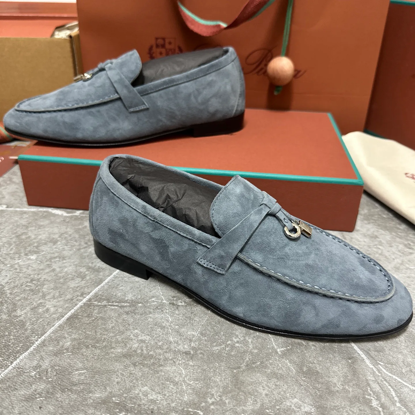 Men's Loafers And Dress Shoes LORO PIANA 17787177