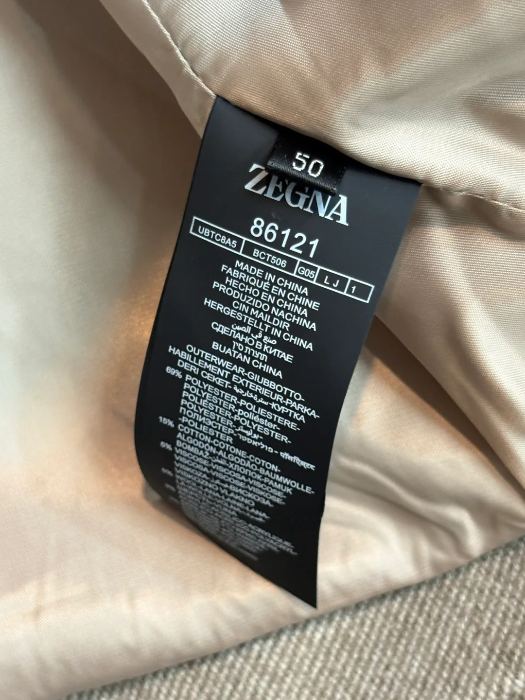 Men's Jackets And Down Jackets ZEGNA 18108938