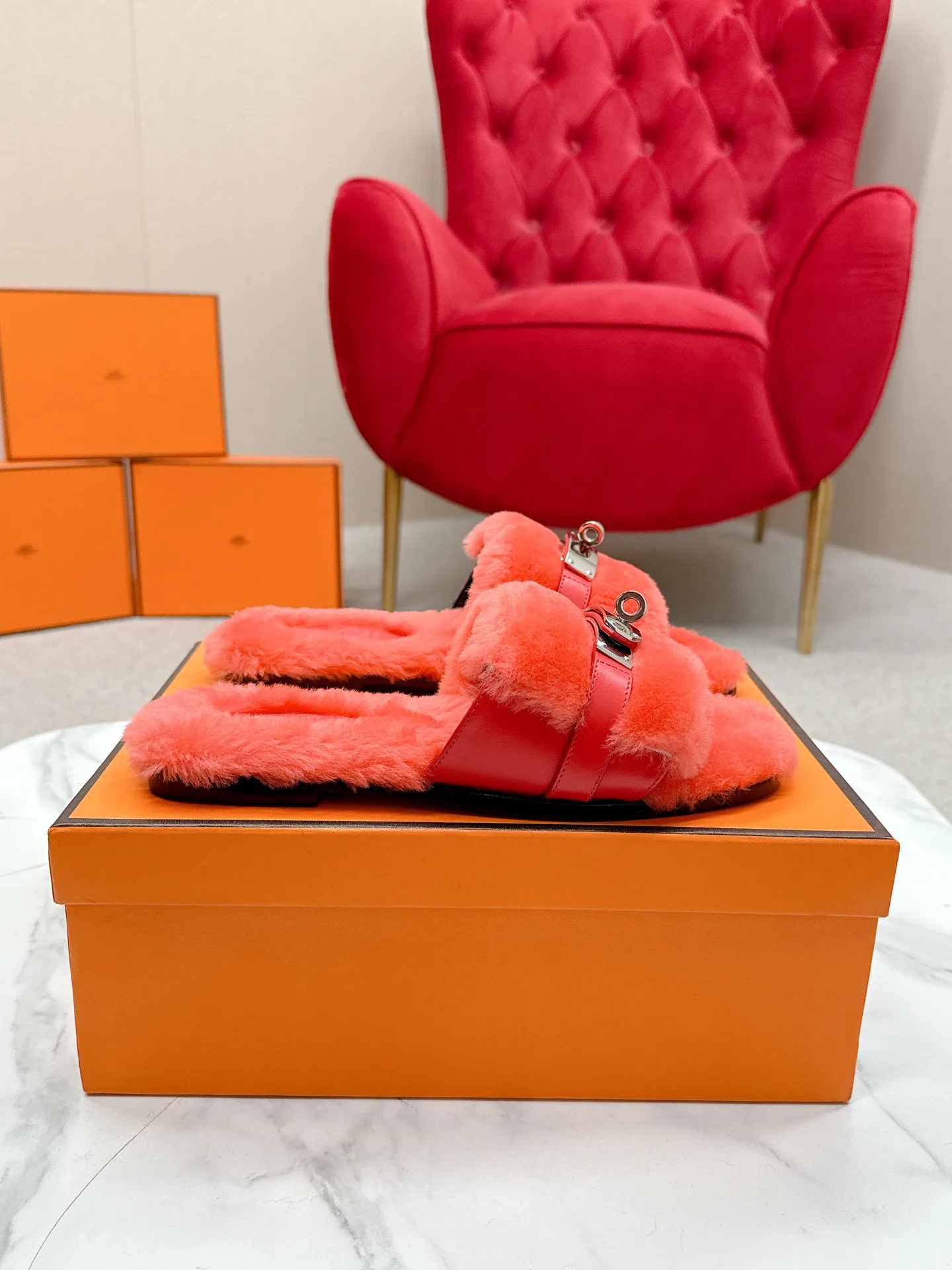 Women's Slippers HERMES 18235661