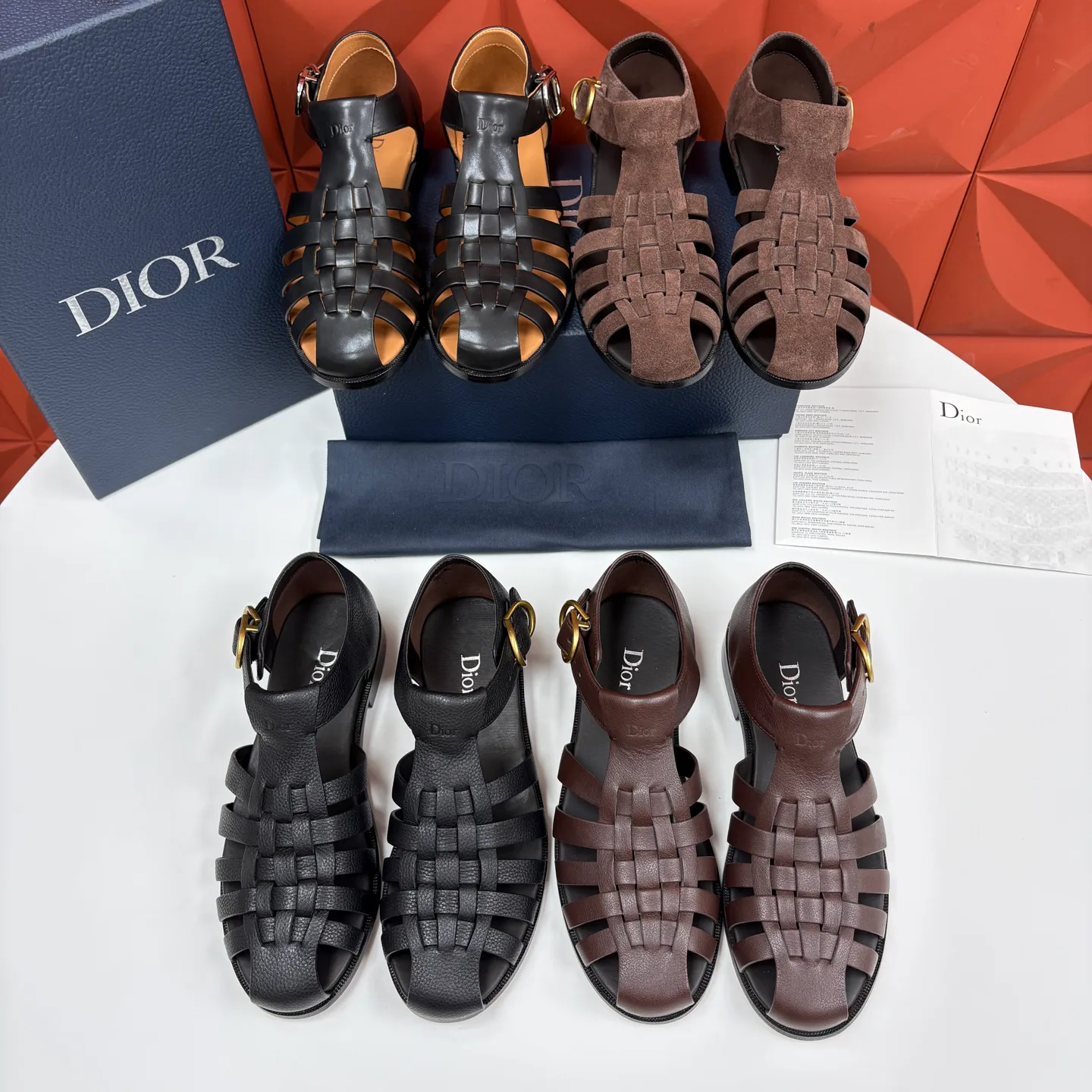 Men's Sandals CHRISTIAN DIOR 17579066
