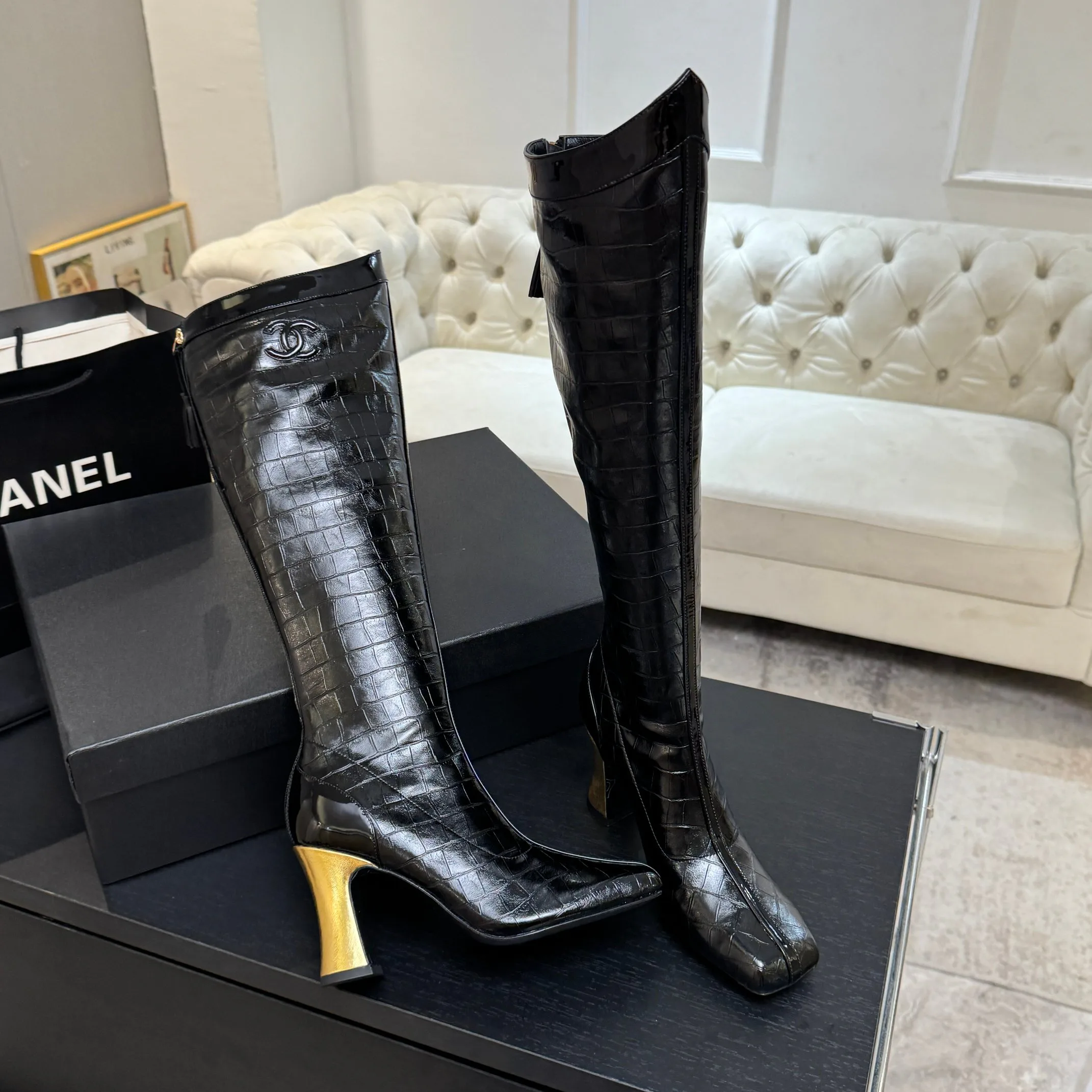Women's Boots CHANEL 17900007