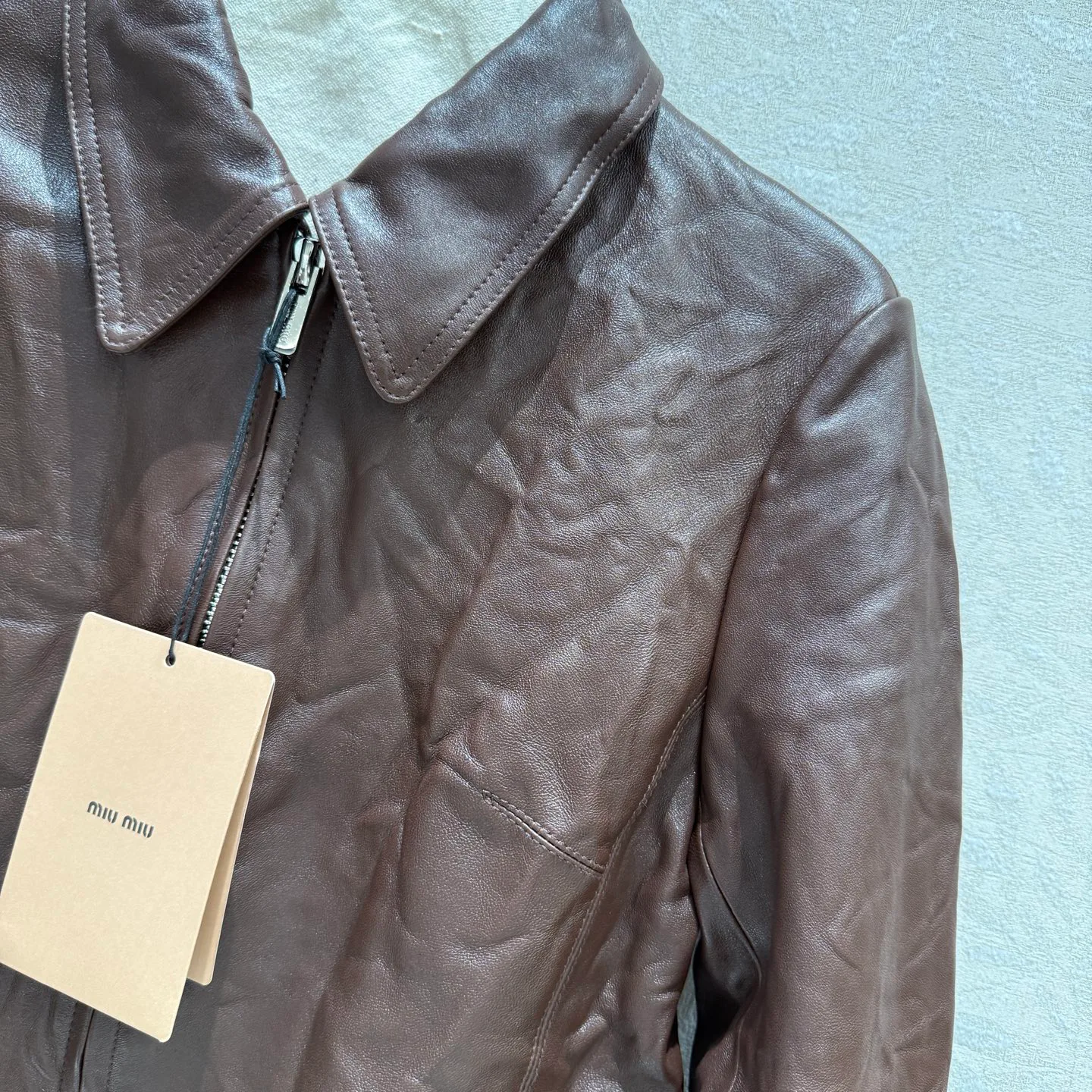 Women's Leather Jackets And Sheepskin Coats MIU MIU 18127929