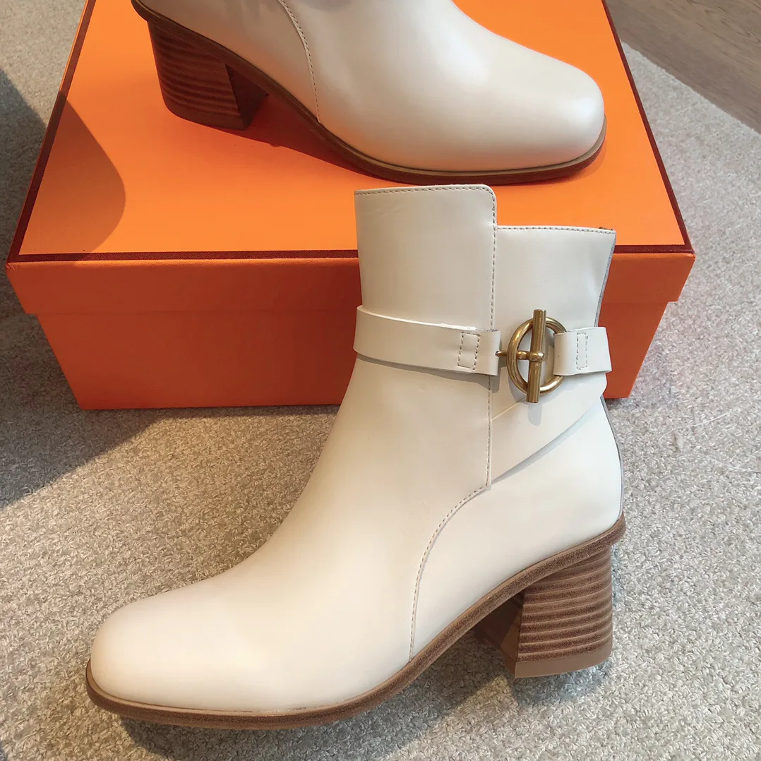 Women's Booties HERMES 18446750