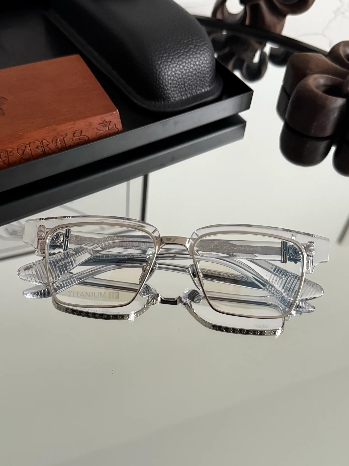 Glasses CHROME HEARTS 17565411