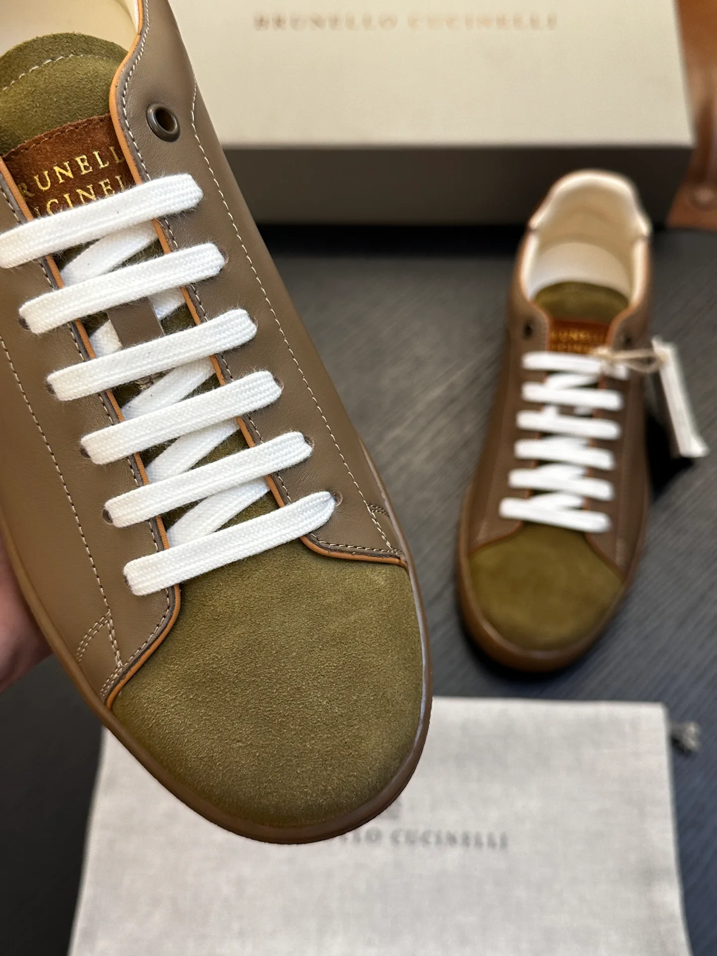 Кроссовки Мужские Brunello Cucinelli 18603025