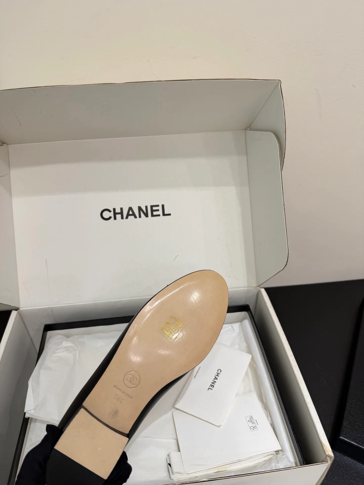 Women's Ballet Flats CHANEL 18080141