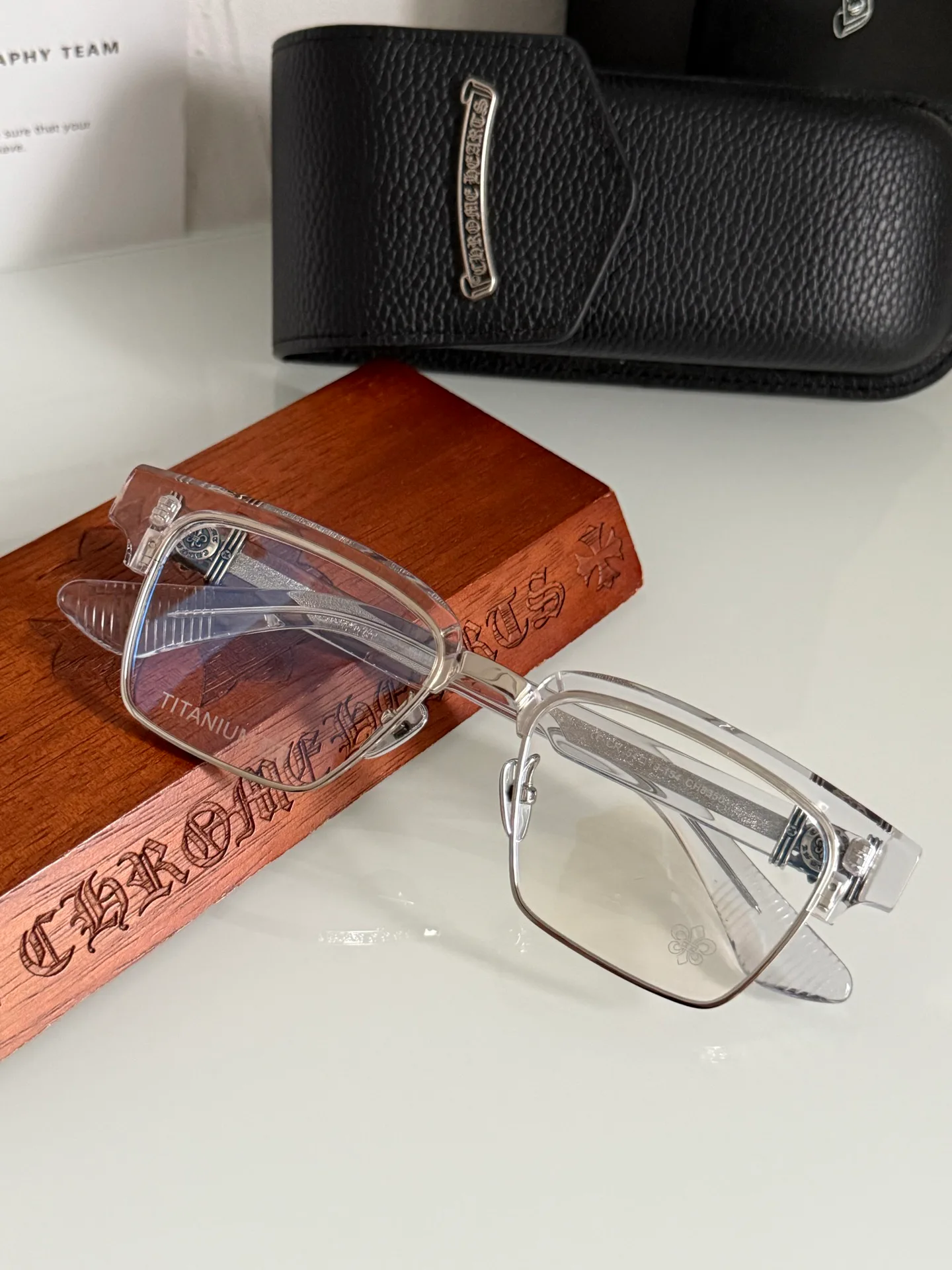 Glasses CHROME HEARTS 17565410
