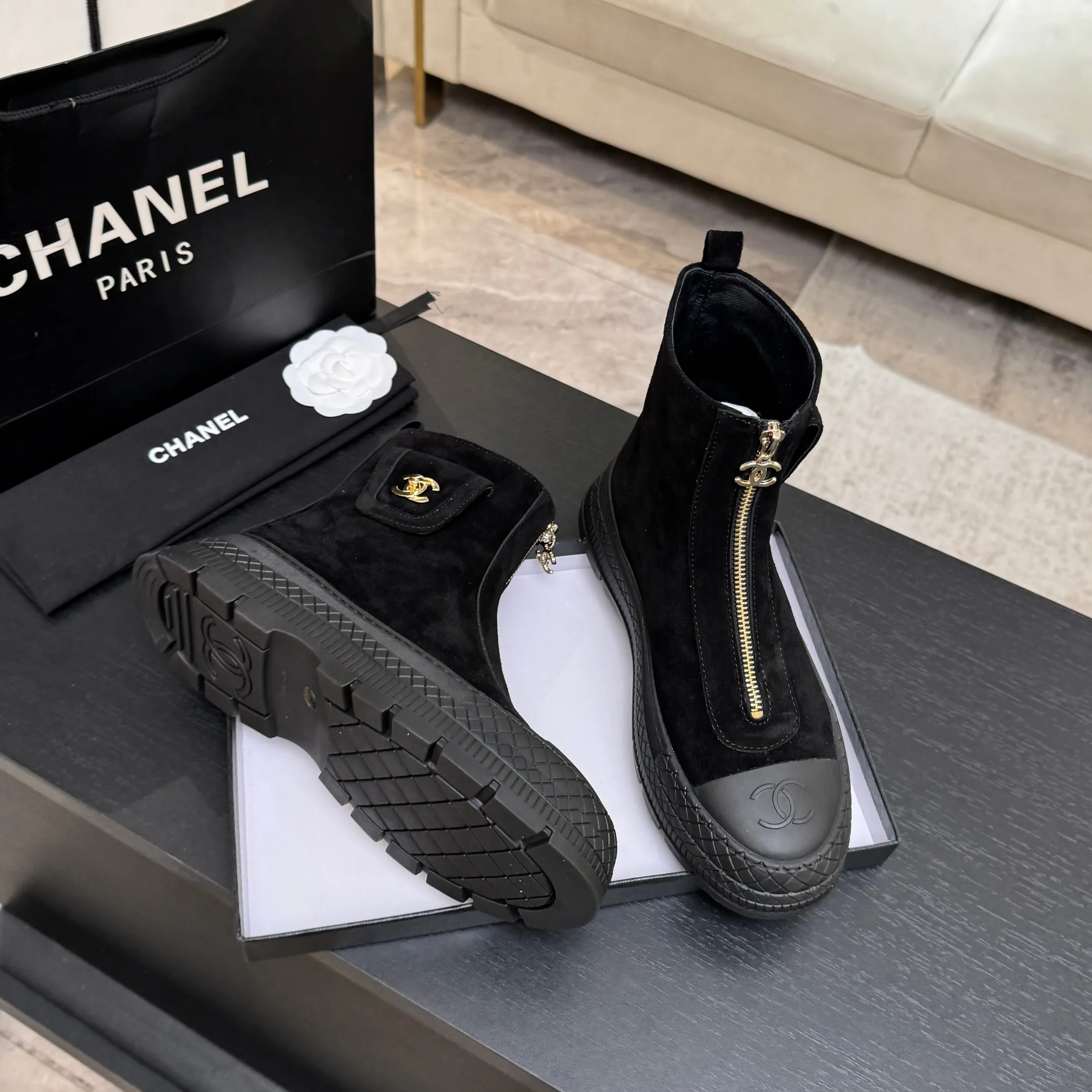 Women's Ankle Boots CHANEL 17899990