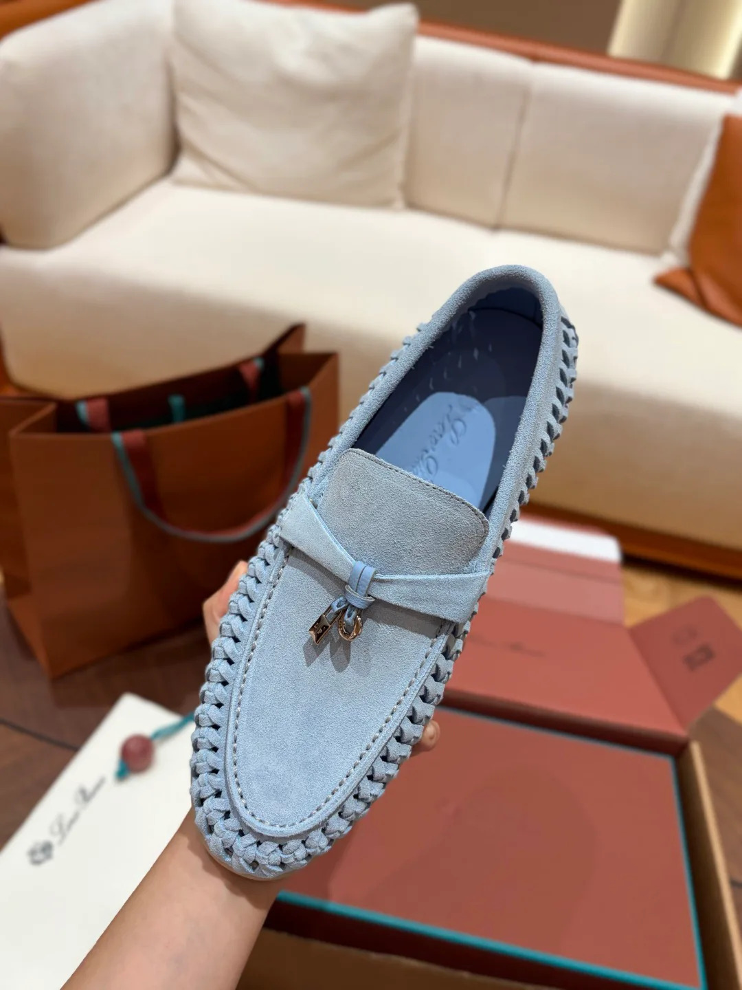 Women's Loafers And Moccasins LORO PIANA 18219662