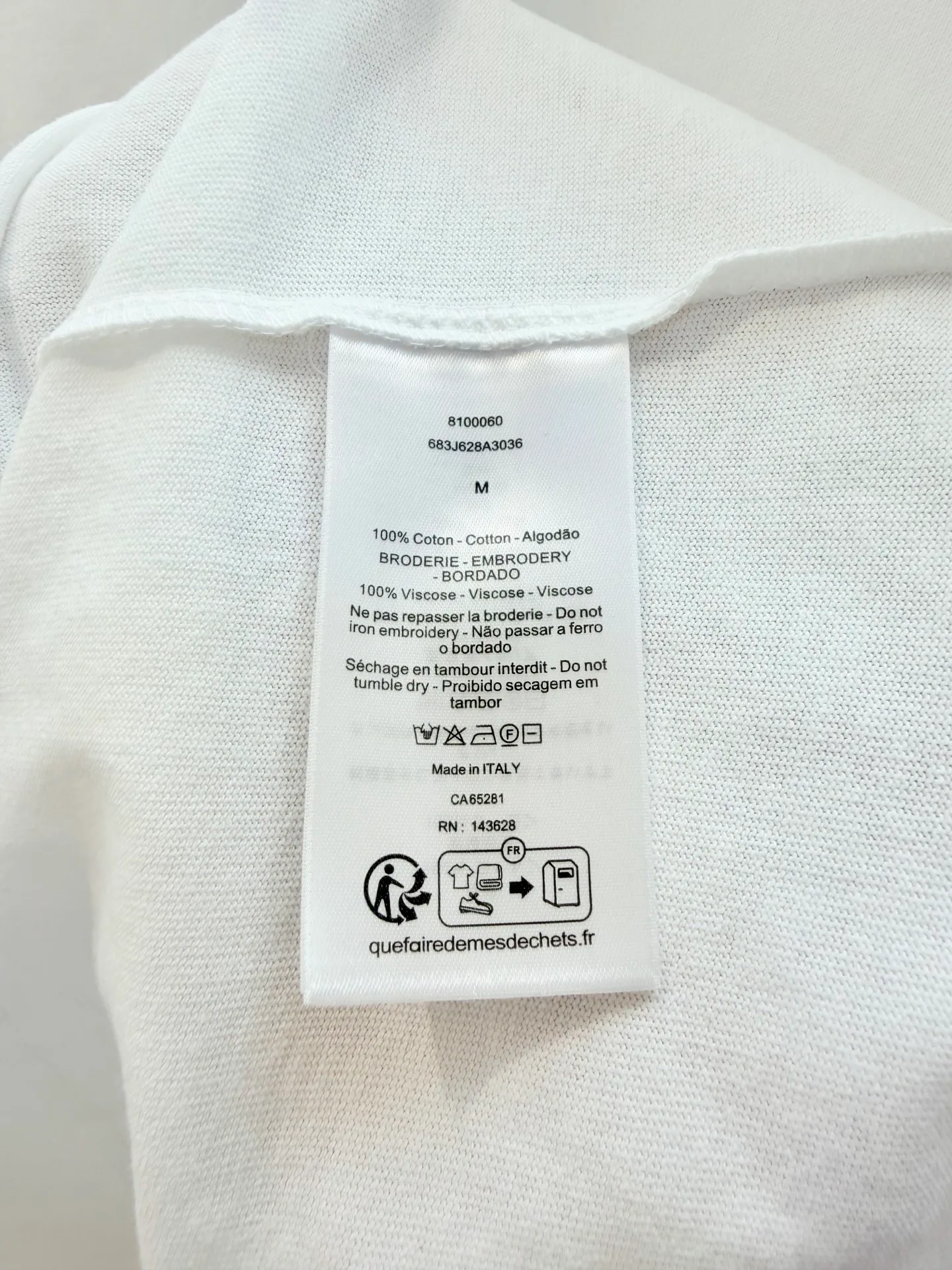 Women's T-Shirts CHRISTIAN DIOR 18191068