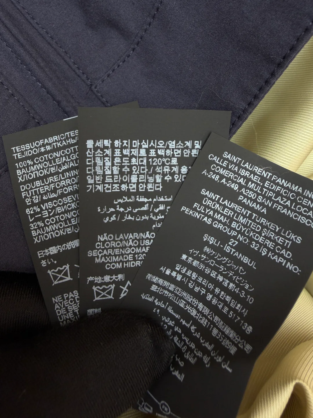 Men's Jackets And Down Jackets SAINT LAURENT 17740876