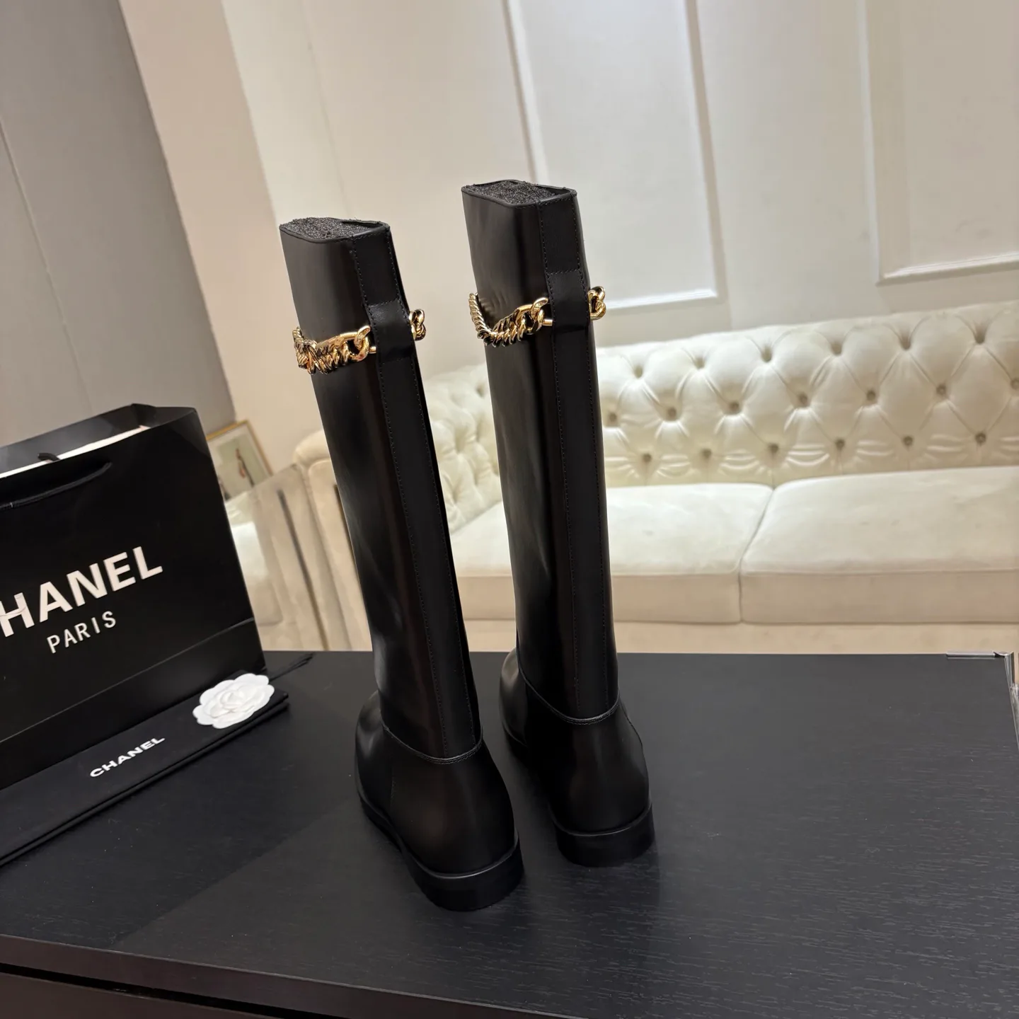 Women's Boots CHANEL 19549574