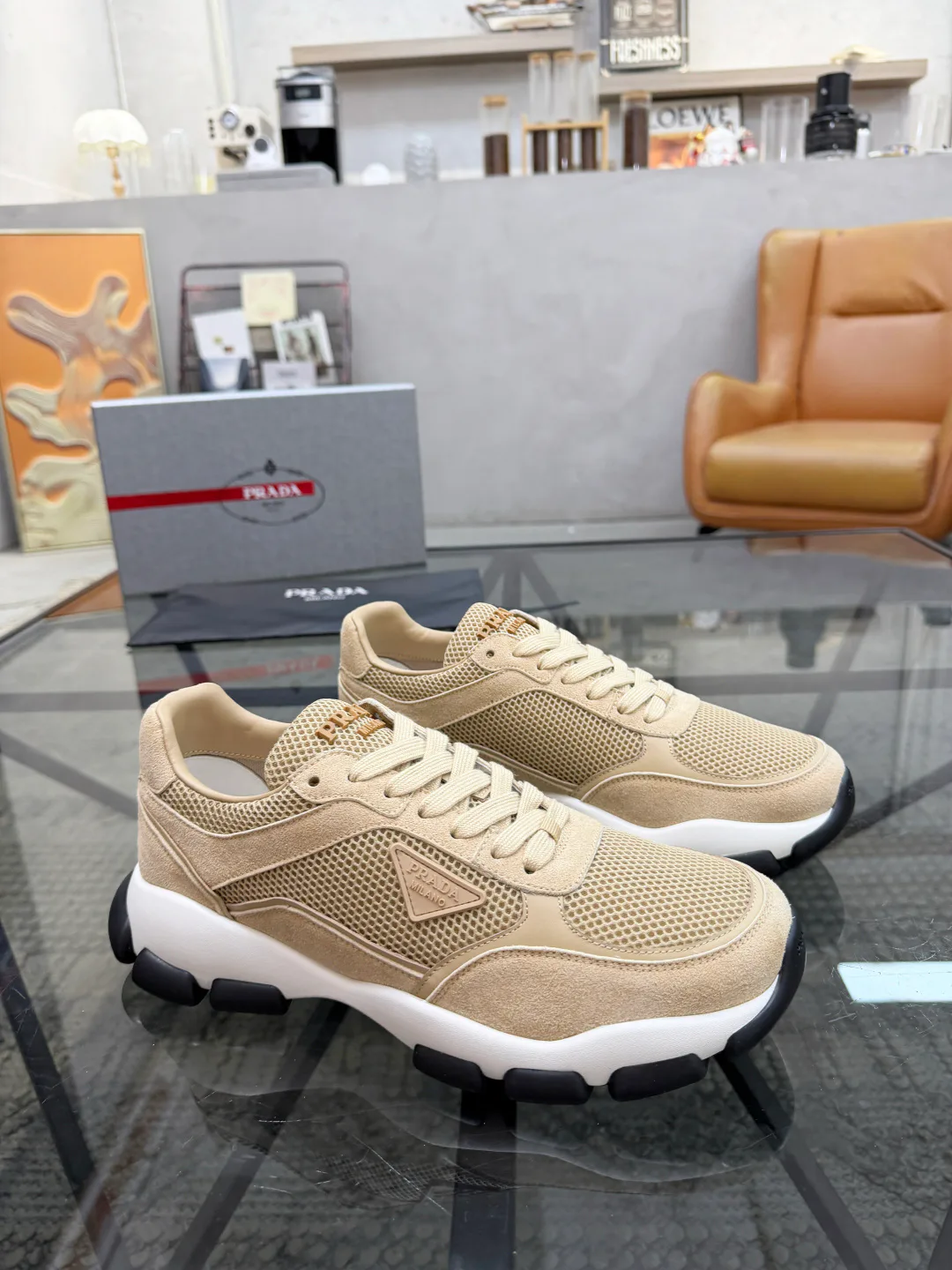 Men's Sneakers PRADA 18500129