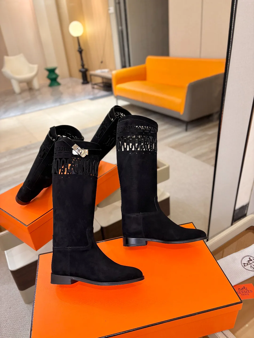 Women's Boots HERMES 18521308