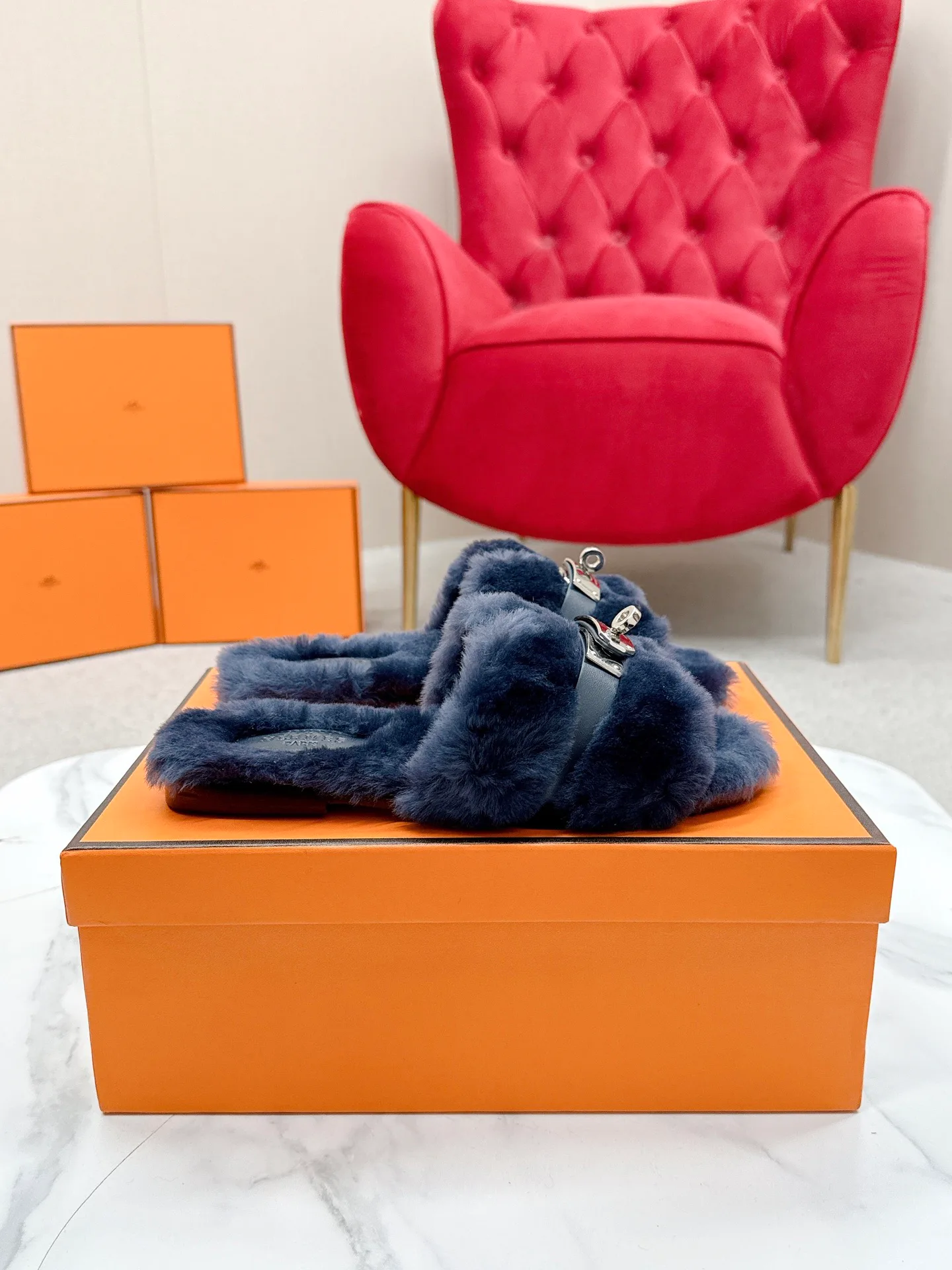 Women's Slippers HERMES 18235670
