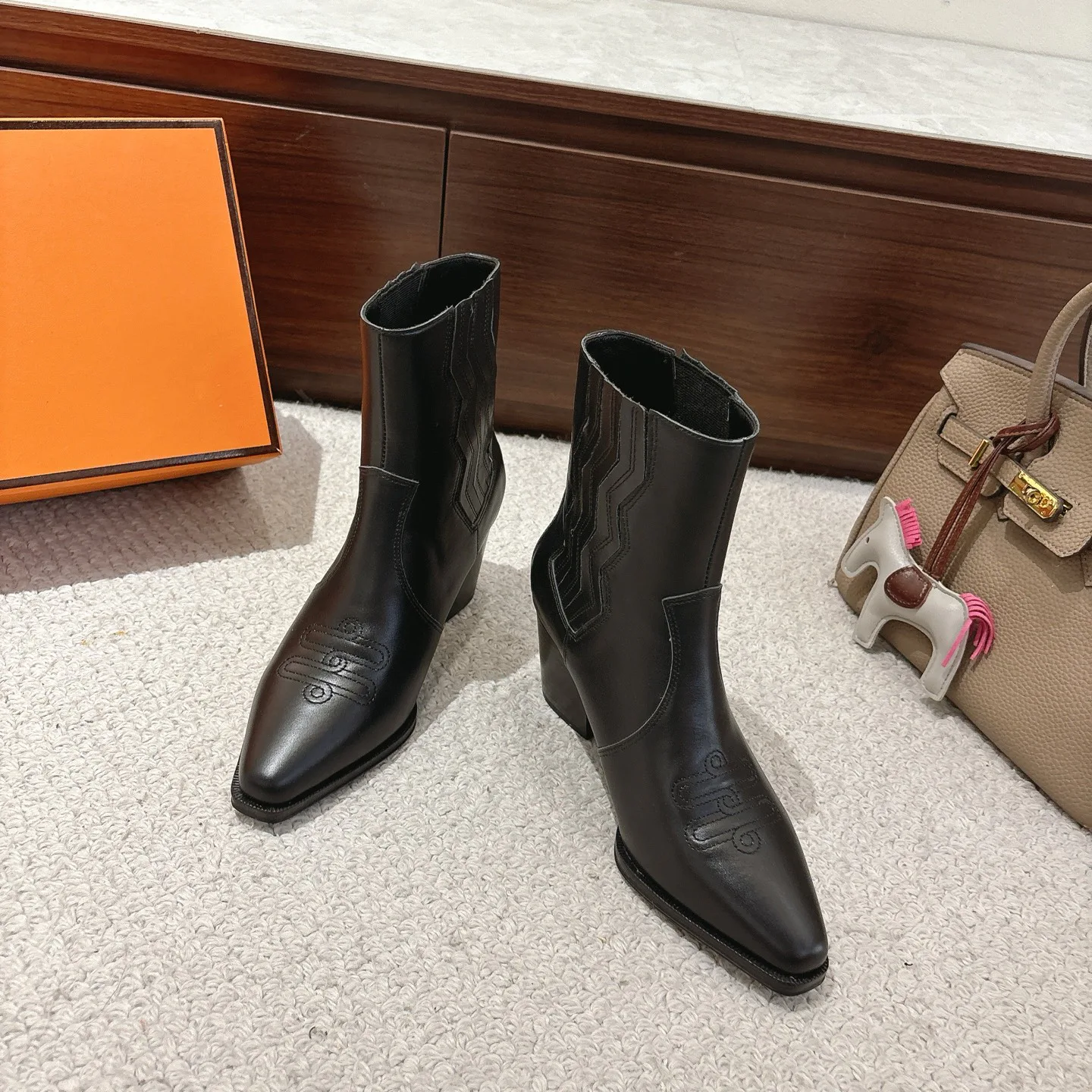 Women's Booties HERMES 18139007