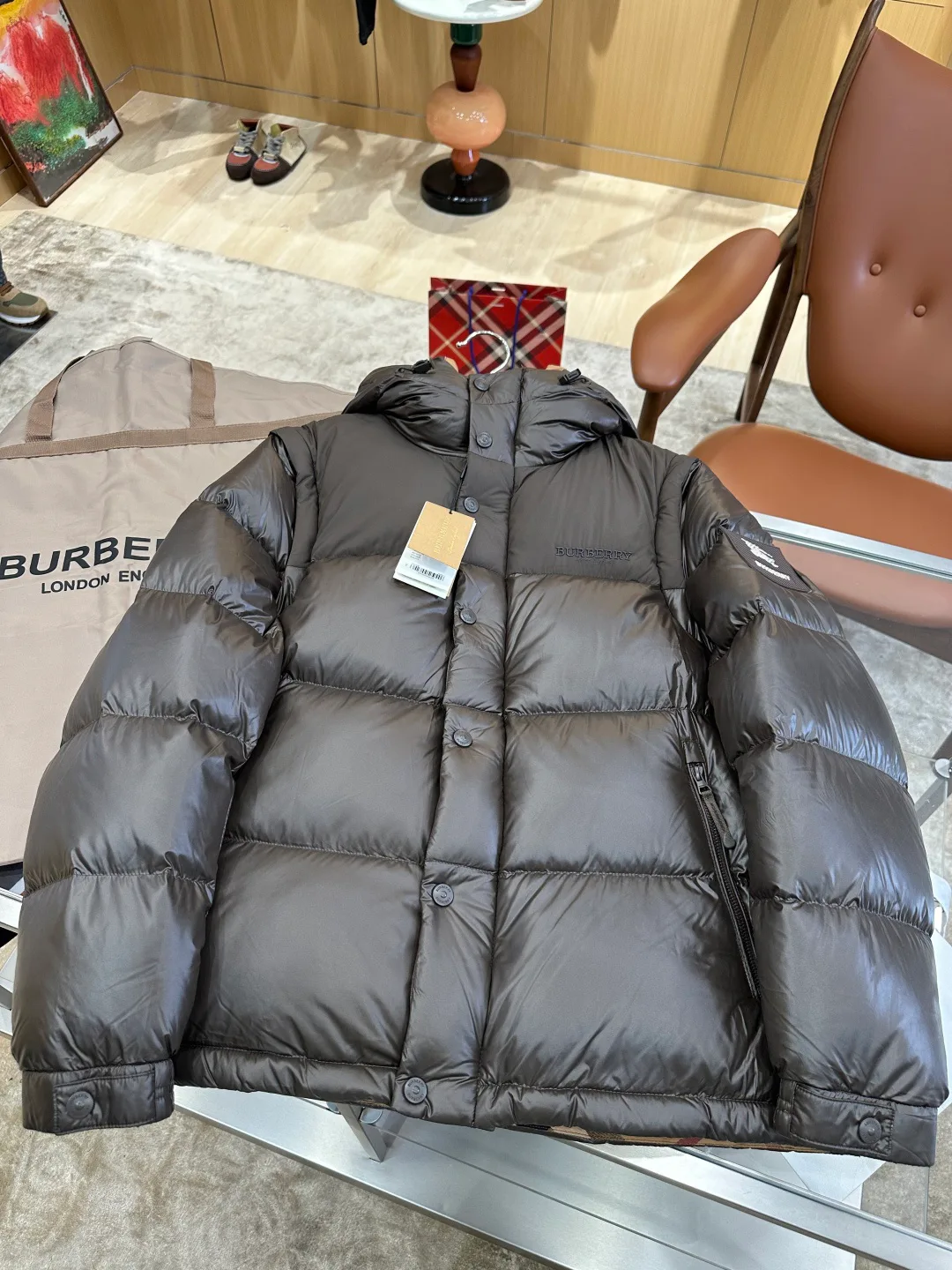 Куртки И Пуховики Мужские Burberry 18558938