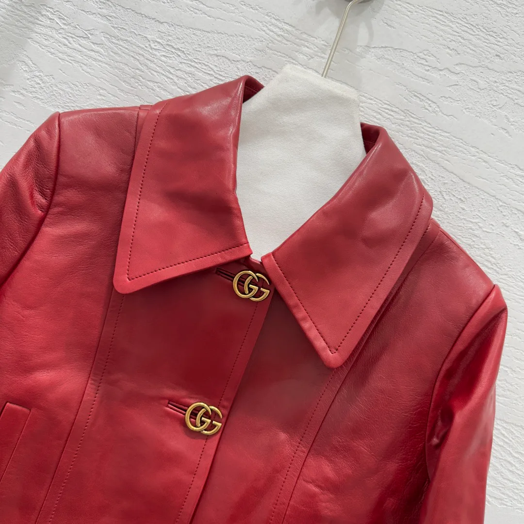 Women's Leather Jackets And Sheepskin Coats GUCCI 18064713