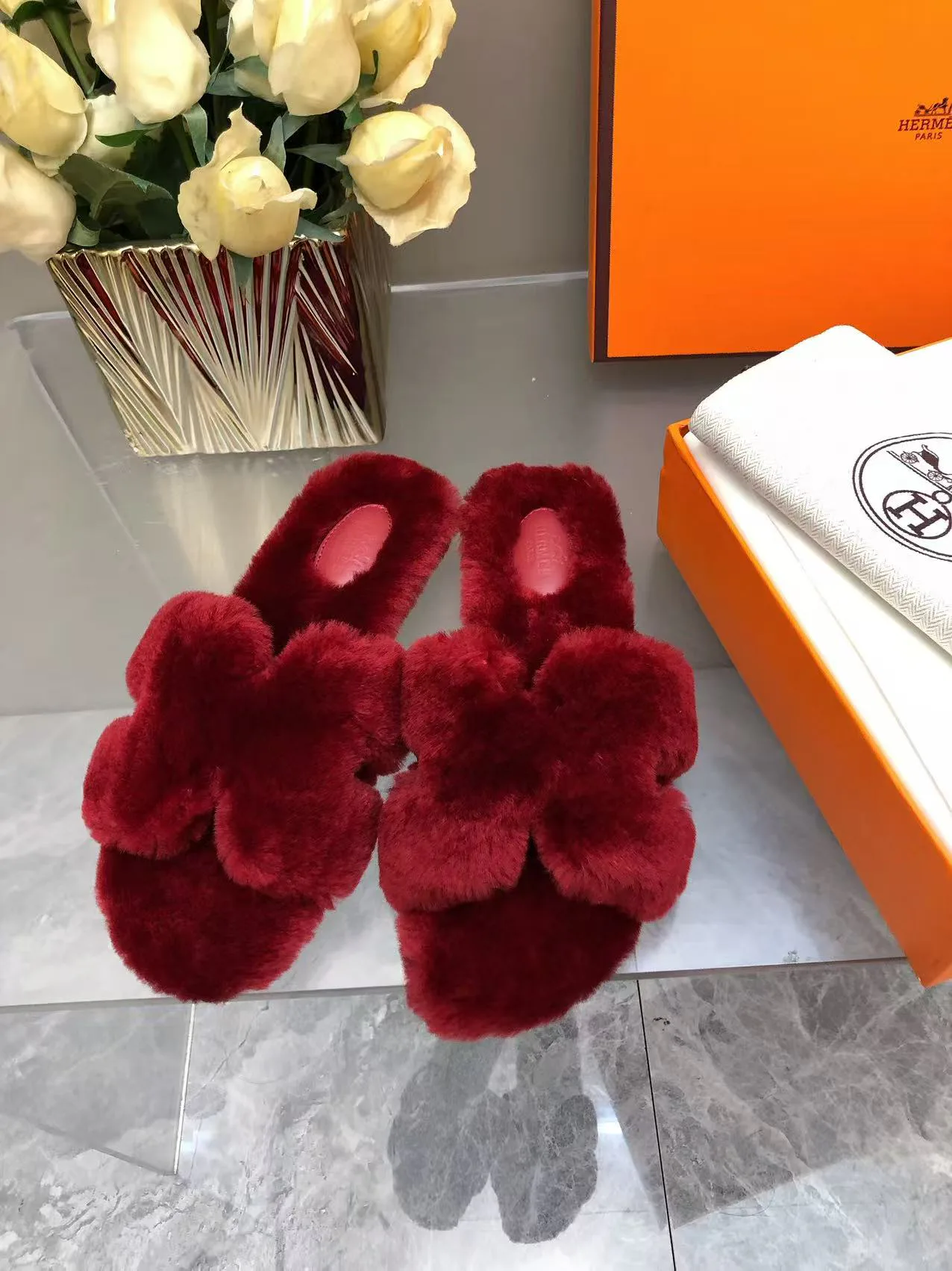 Women's Slippers HERMES 17977366