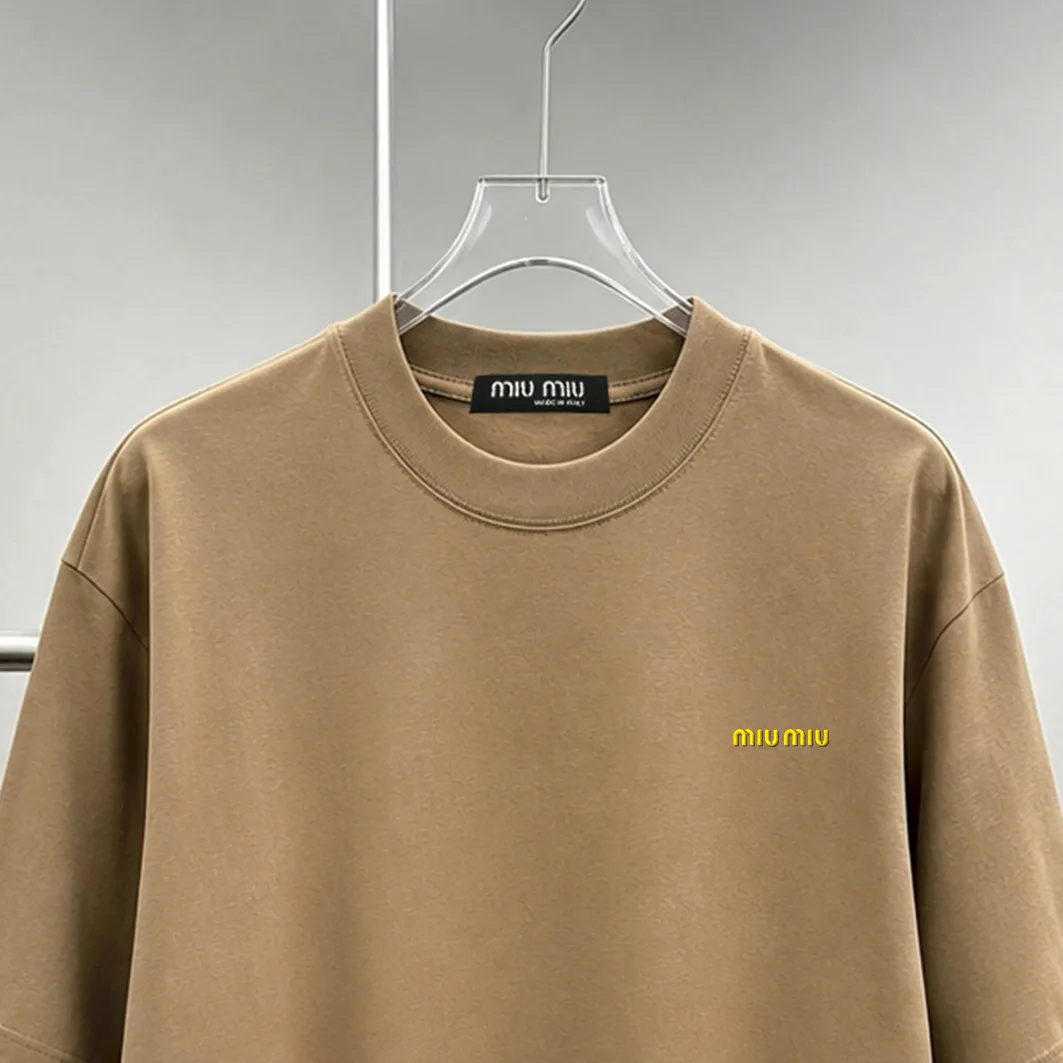 Men's T-Shirts MIU MIU 18543069