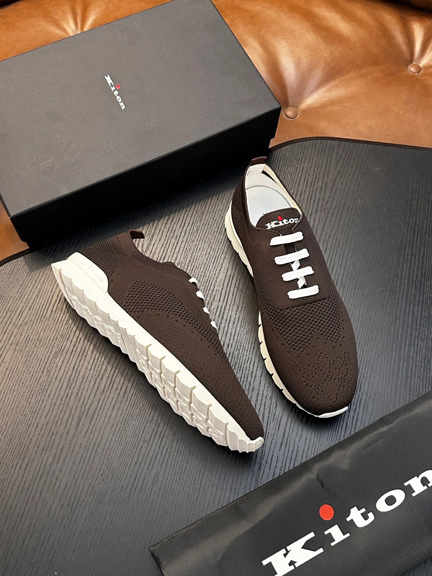 Кроссовки Мужские Kiton 18679548
