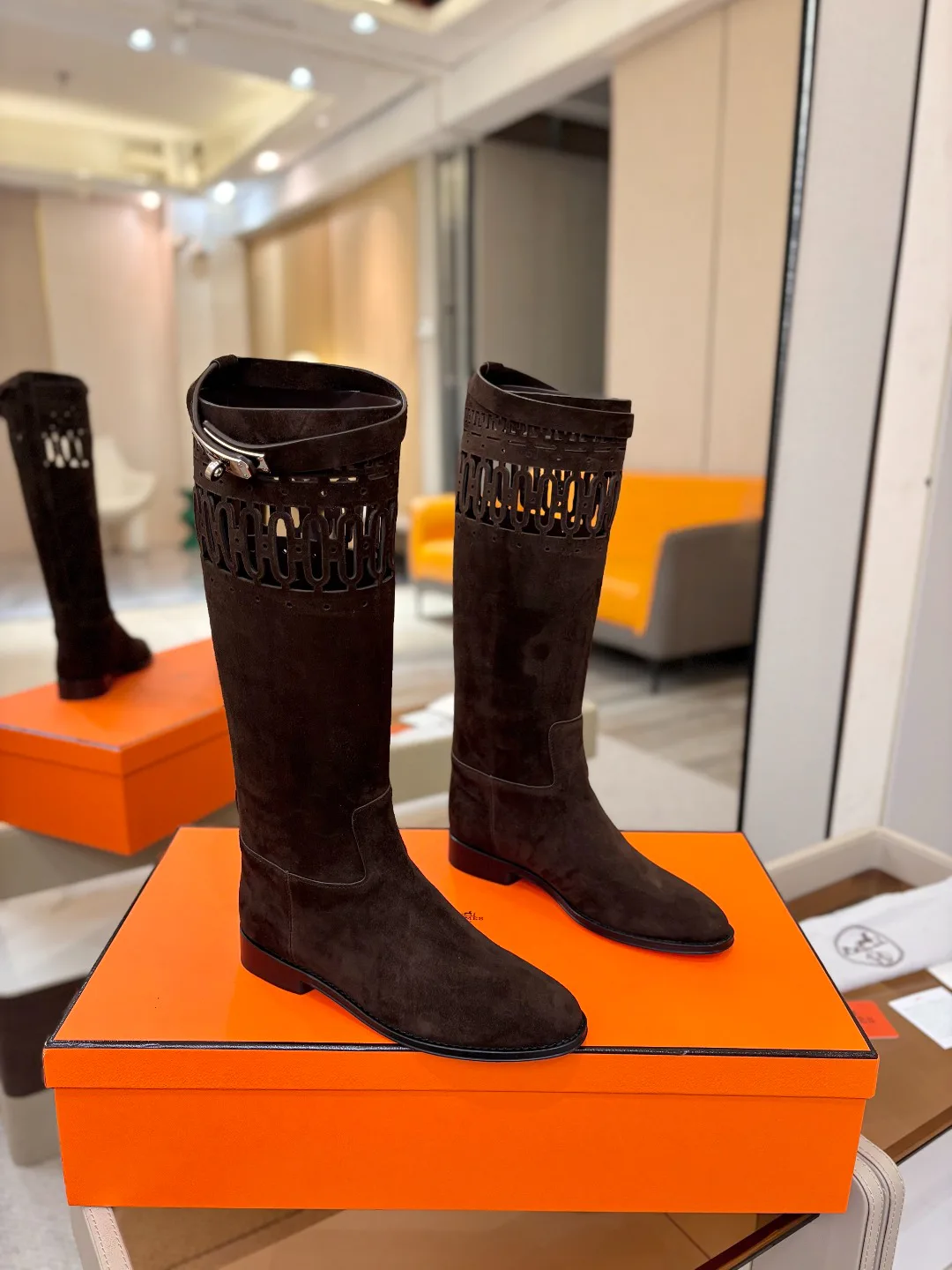 Women's Boots HERMES 18521309