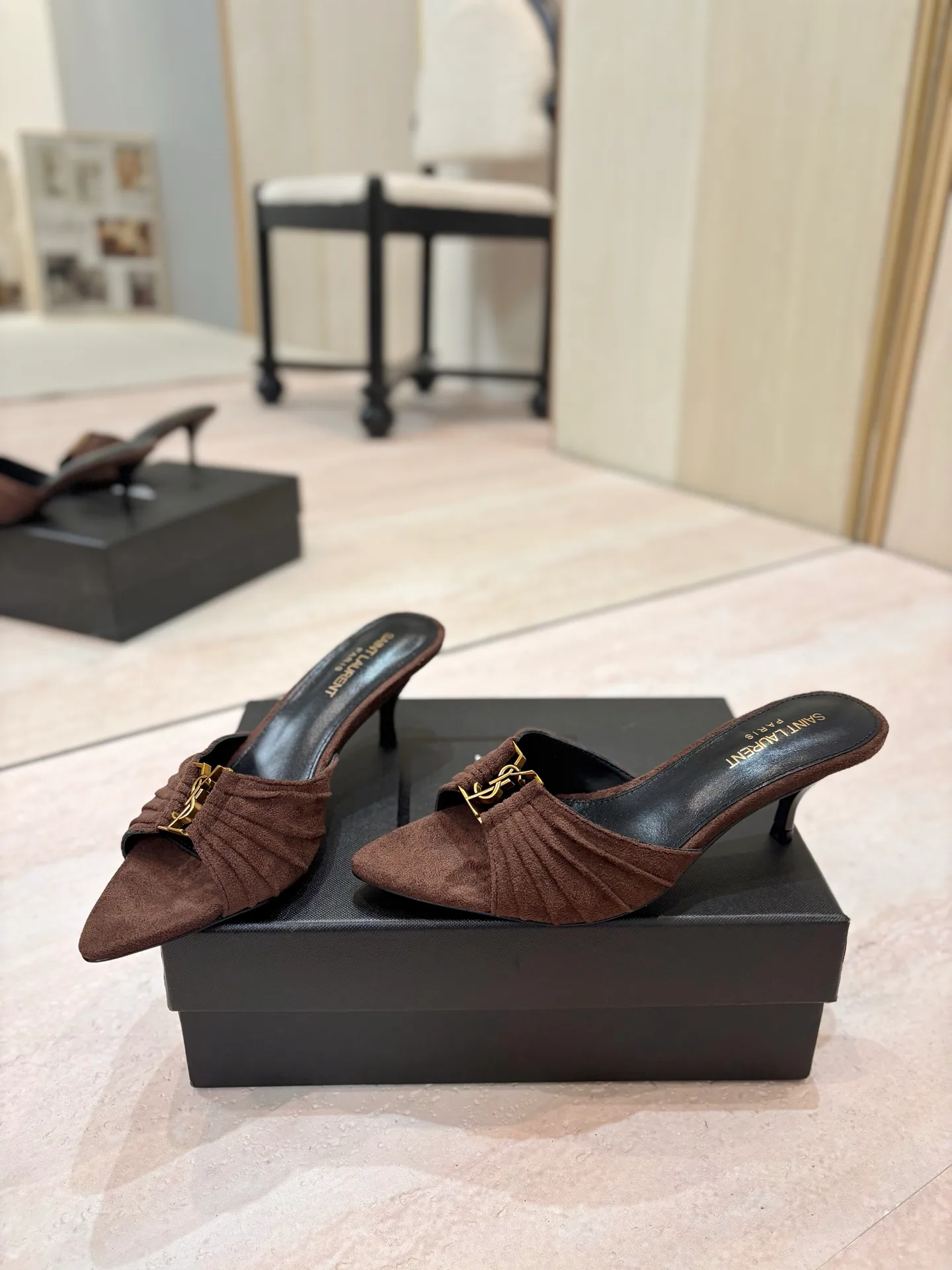 Women's Mules And Clogs SAINT LAURENT 17476008