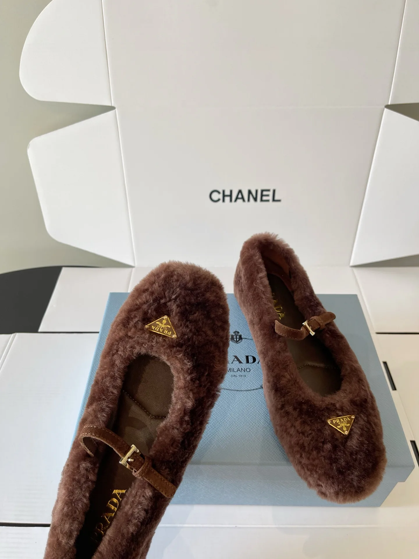 Балетки Женские Prada 18687091