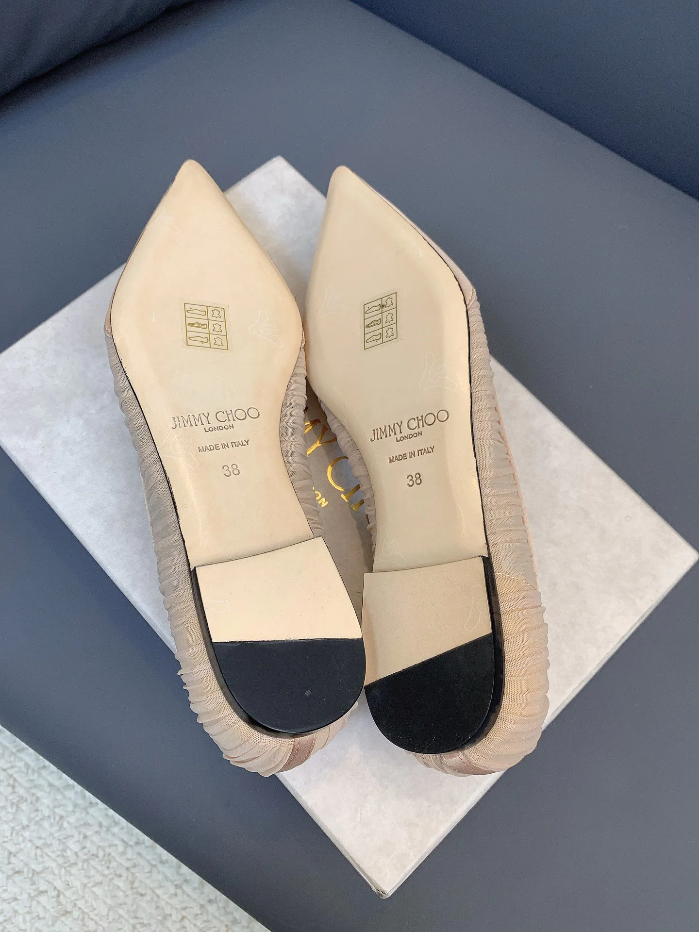 Women's Ballet Flats JIMMY CHOO 18152461
