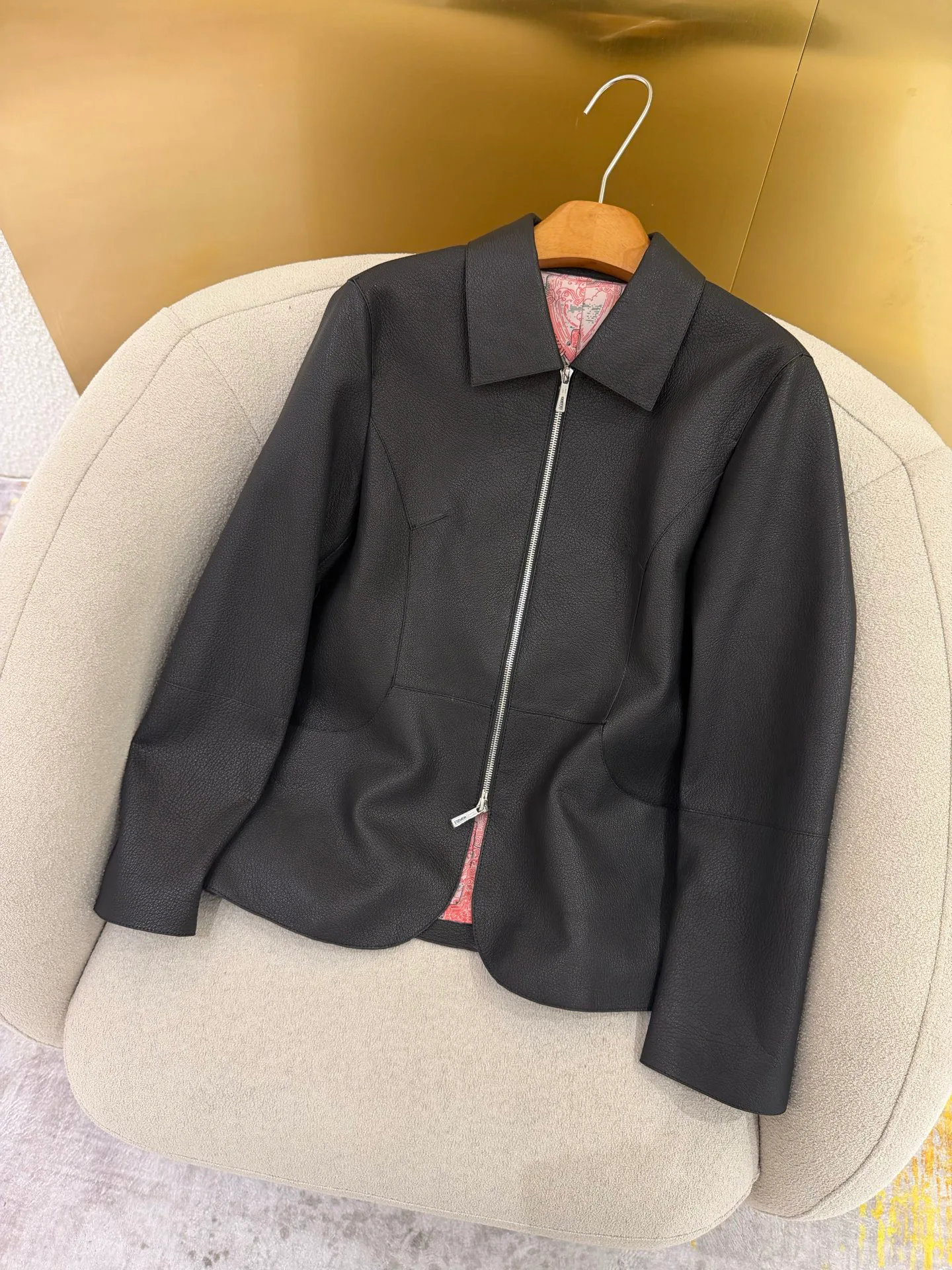 Women's Leather Jackets And Sheepskin Coats HERMES 17959243