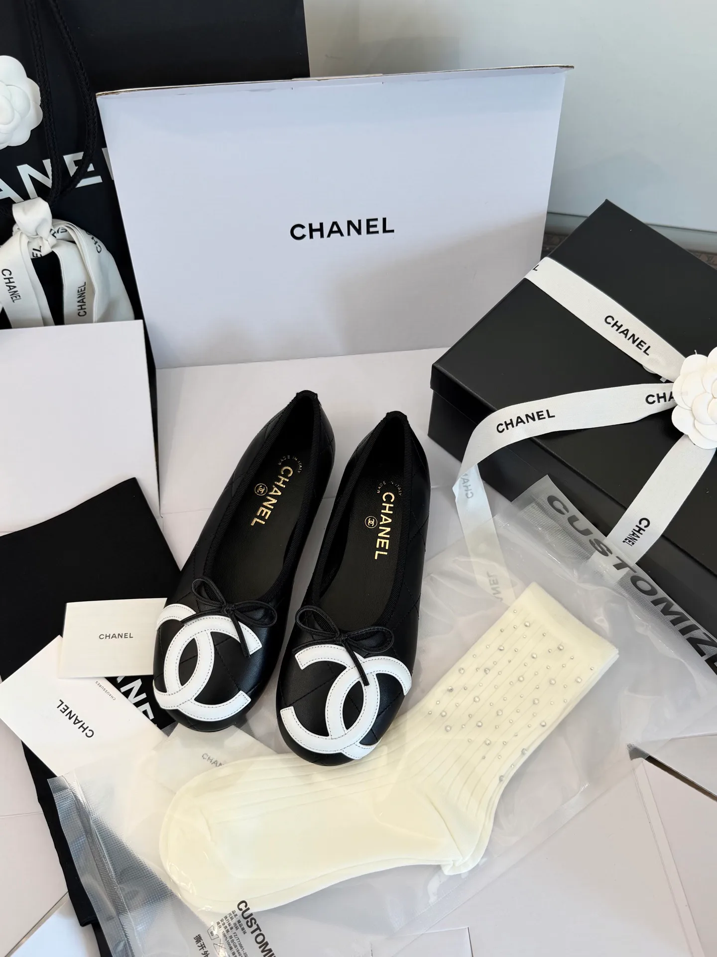 Women's Ballet Flats CHANEL 18133236