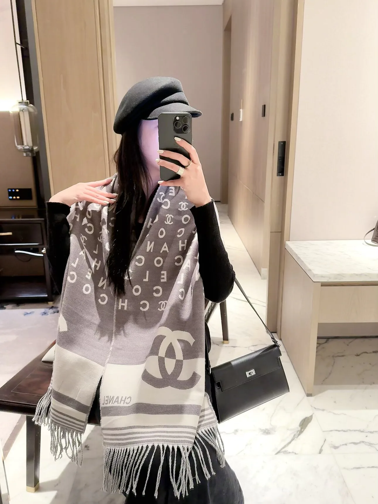 Scarves CHANEL 18377559