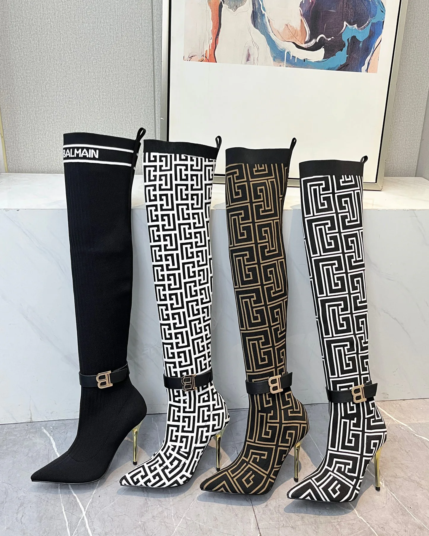 Women's Boots BALMAIN 18104234