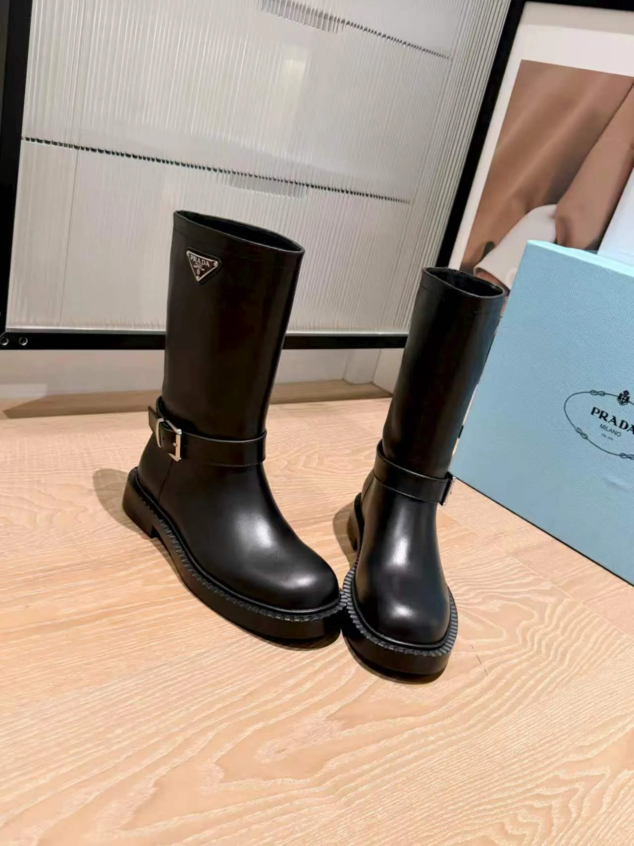 Women's Boots PRADA 17957188
