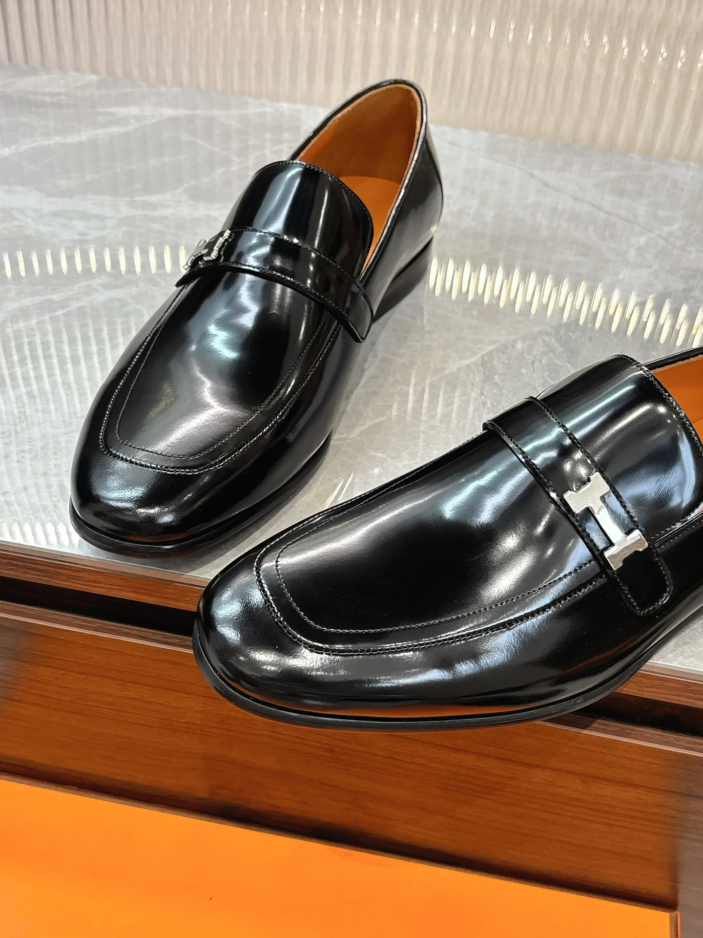 Men's Loafers And Dress Shoes HERMES 17745602