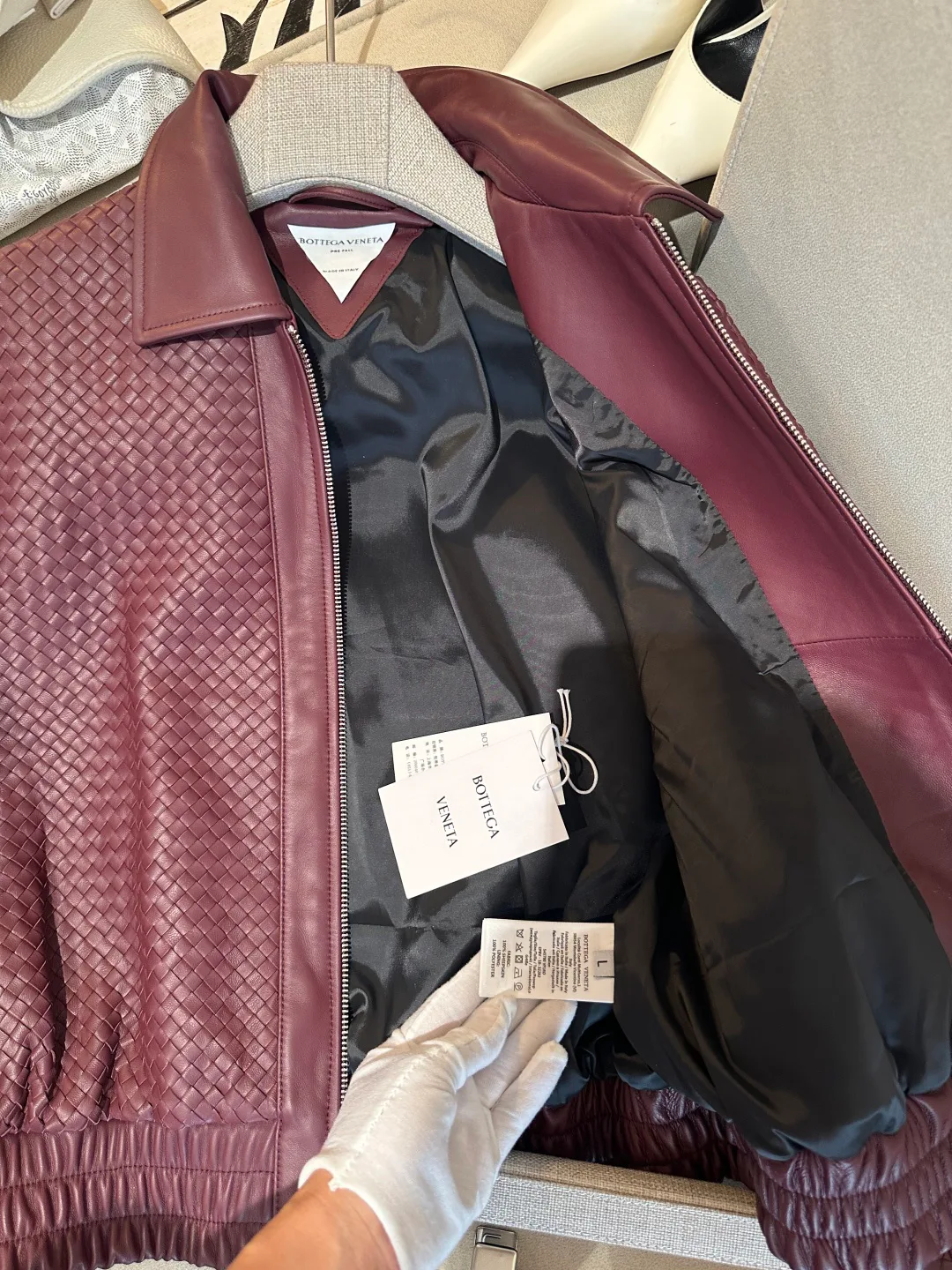 Women's Leather Jackets And Sheepskin Coats BOTTEGA VENETA 17766263