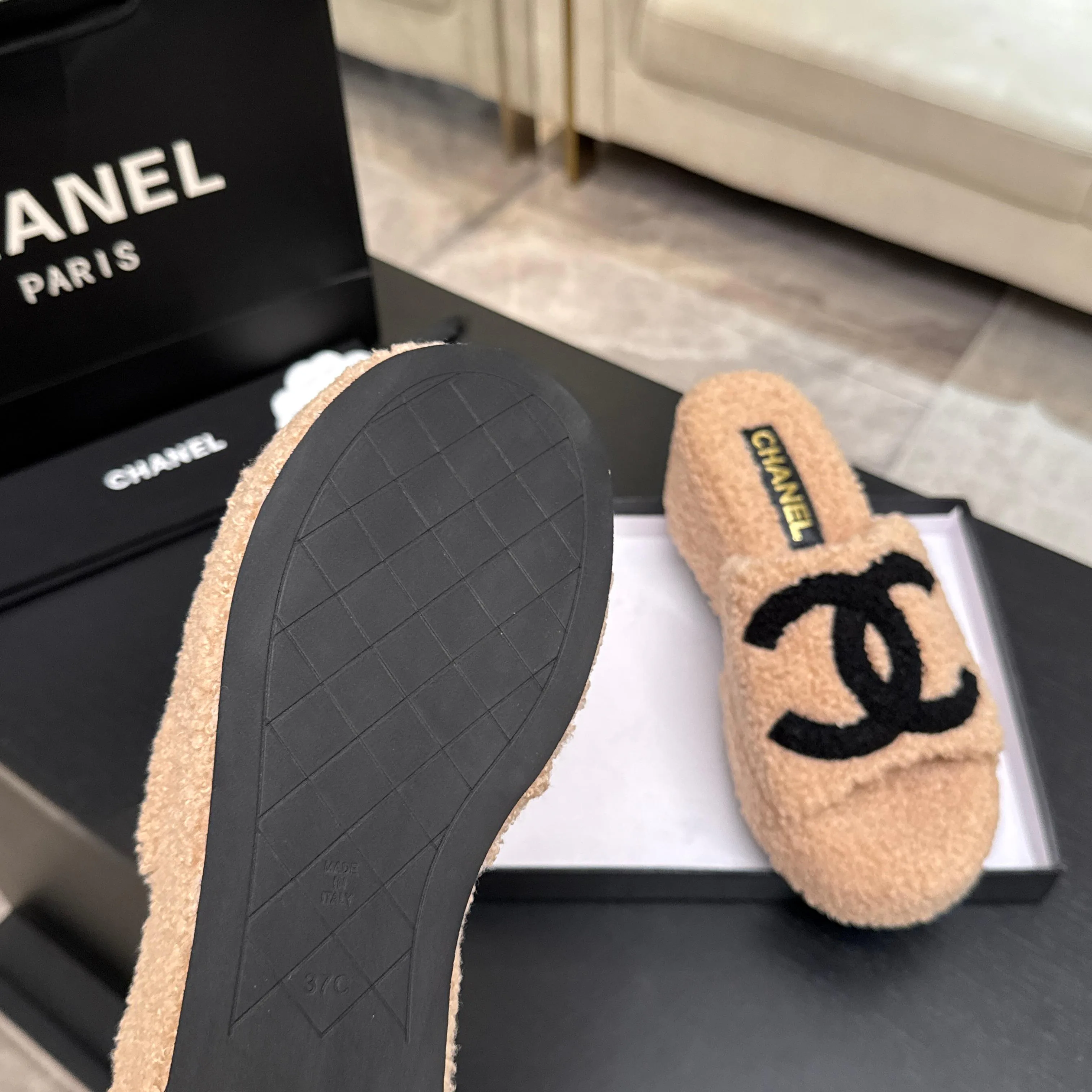 Women's Slippers CHANEL 18501004