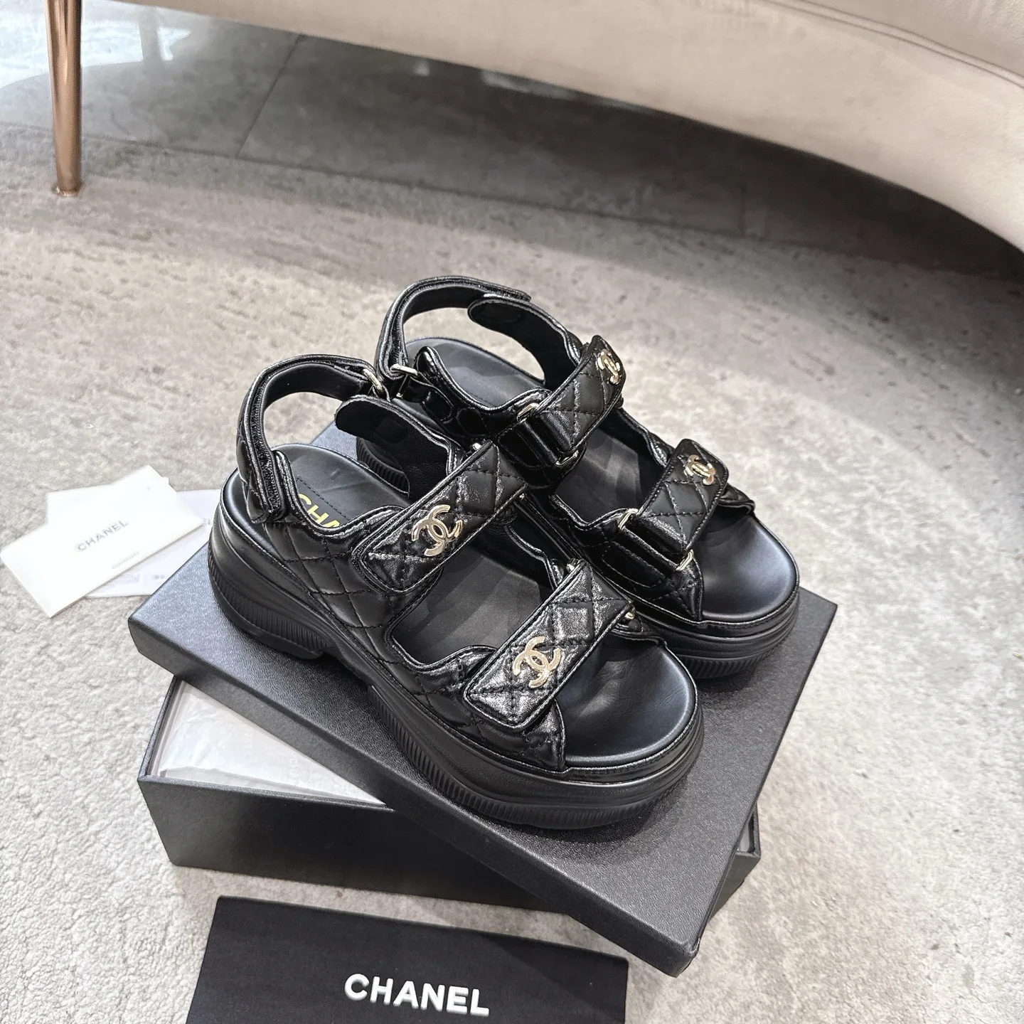 Women's Open-Toe Sandals CHANEL 17572325